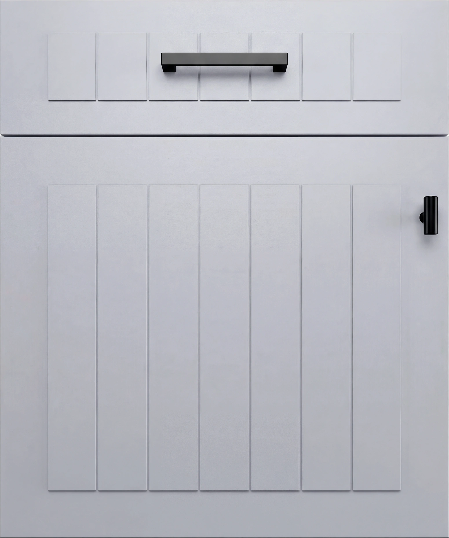 Фасад БЕТТИ серый цвет