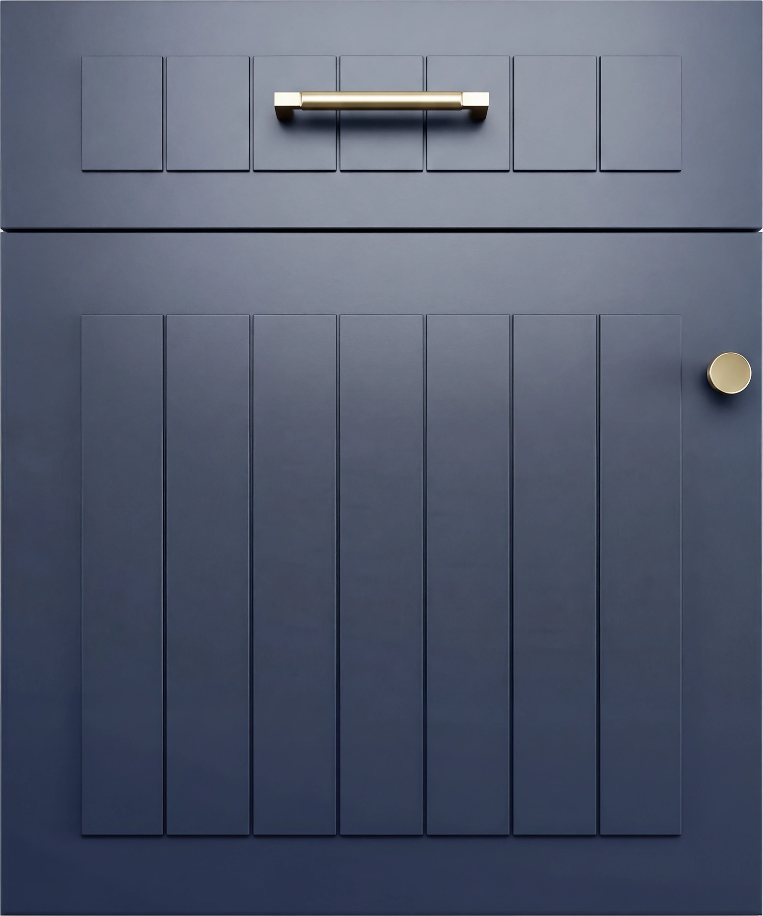 Фасад БЕТТИ синий цвет