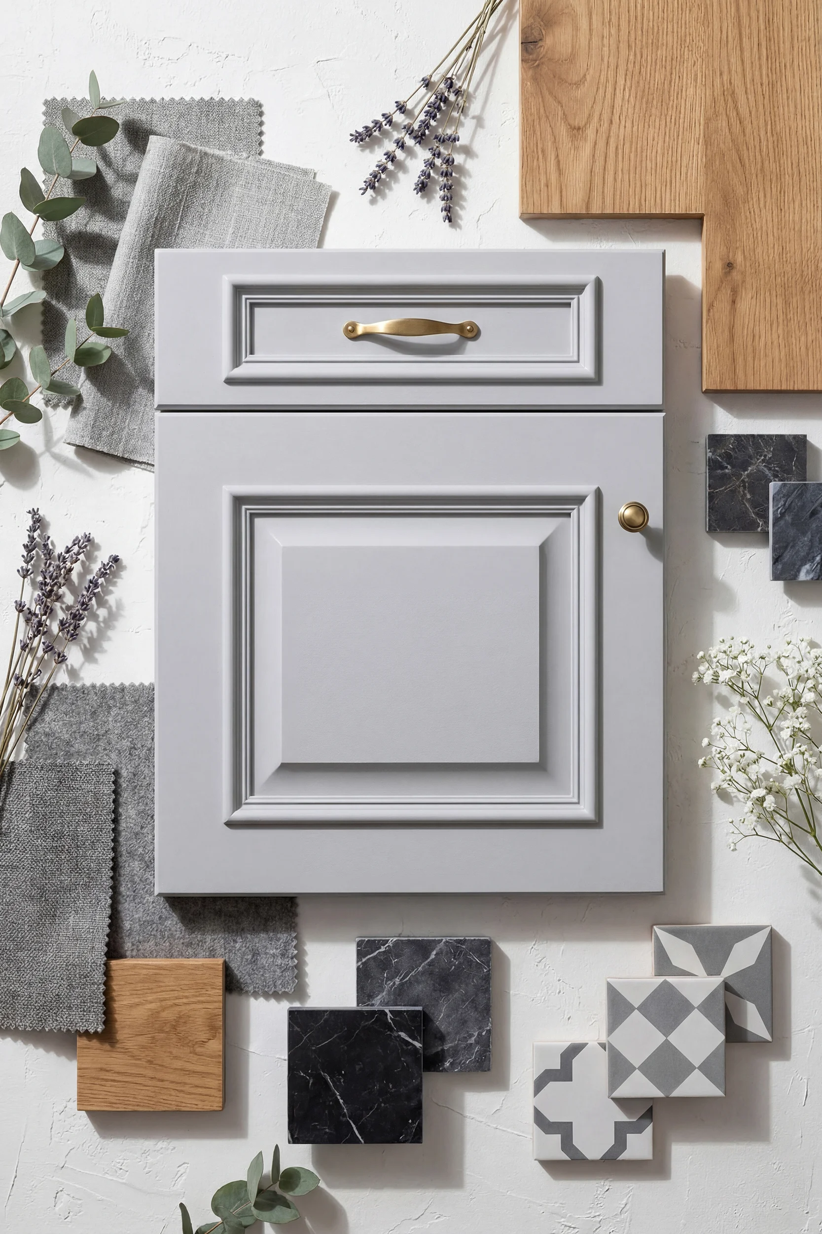 Фасад БОТТИЧЕЛЛИ серый цвет