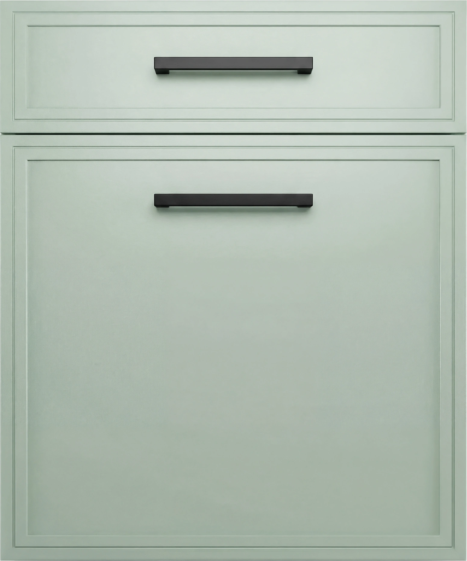 Фасад ДЖУН серо-зеленый цвет