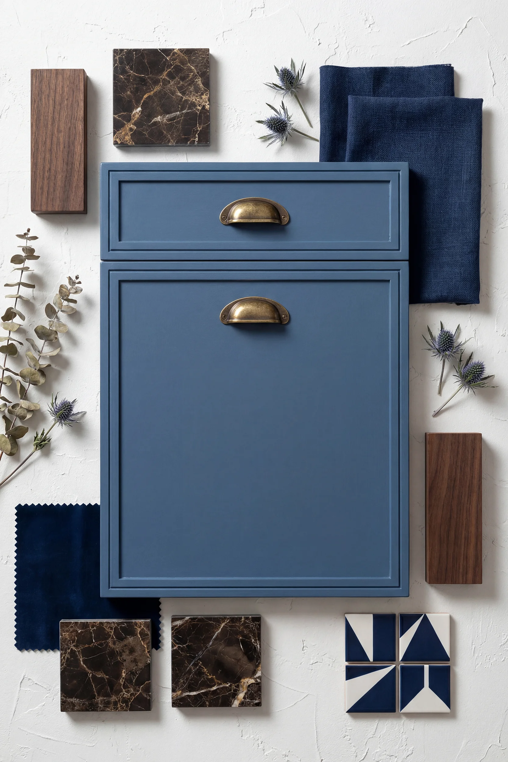 Фасад ДЖУН синий