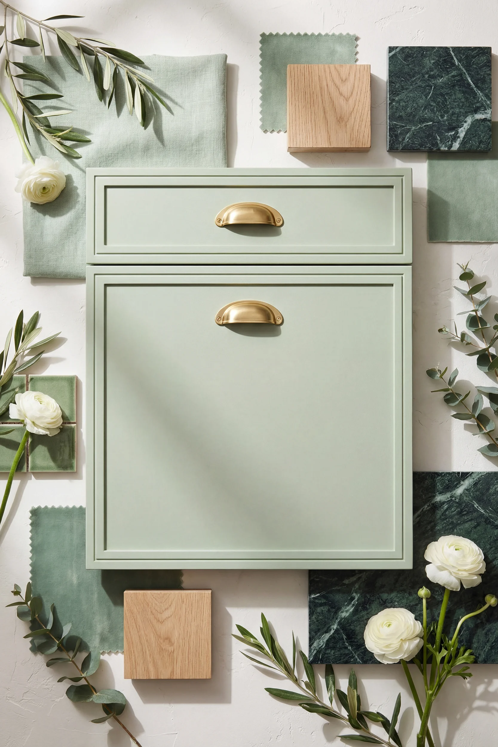 Фасад ДЖУН зеленый