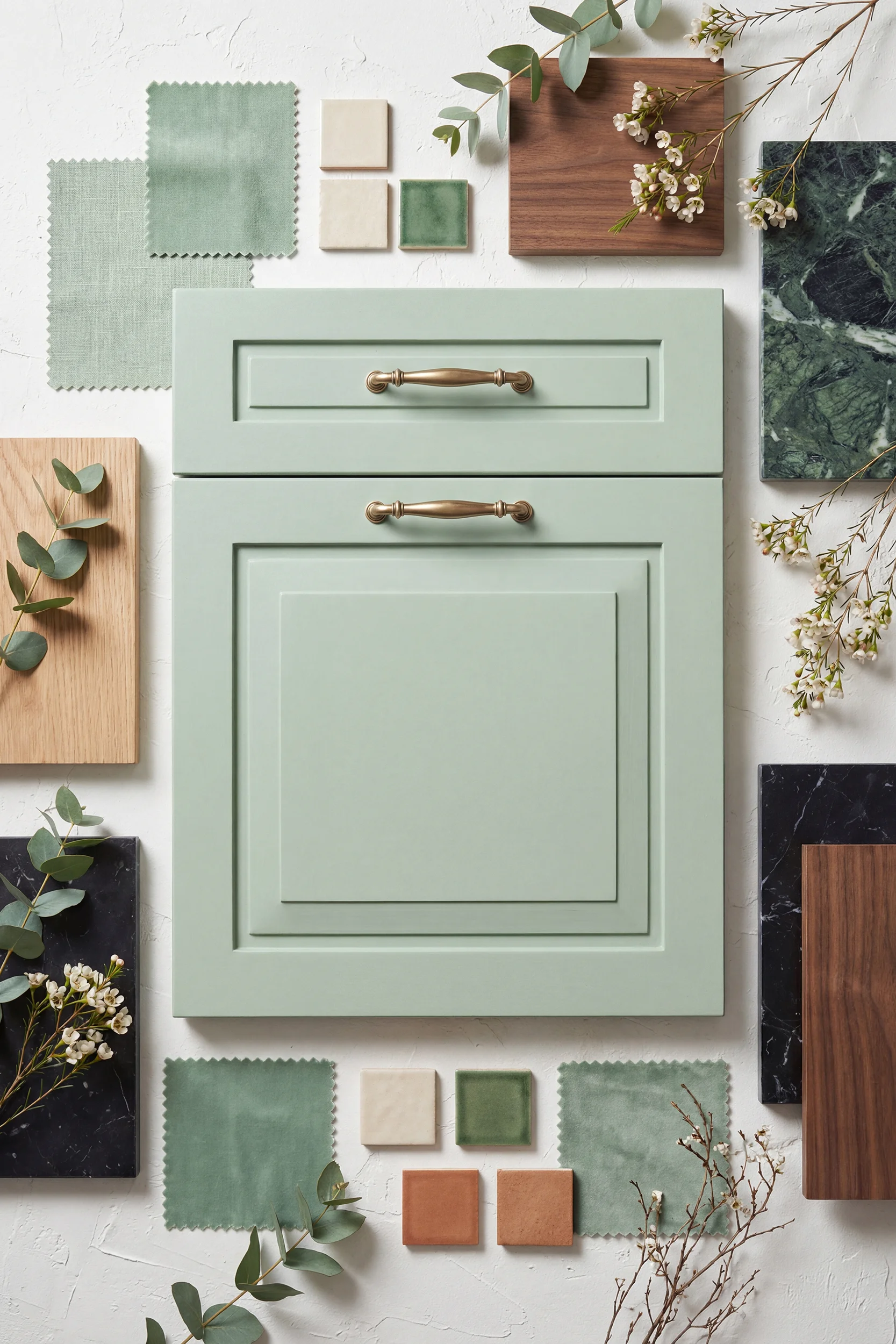 Фасад ЭММА зеленый Фасад ЭММА зеленый