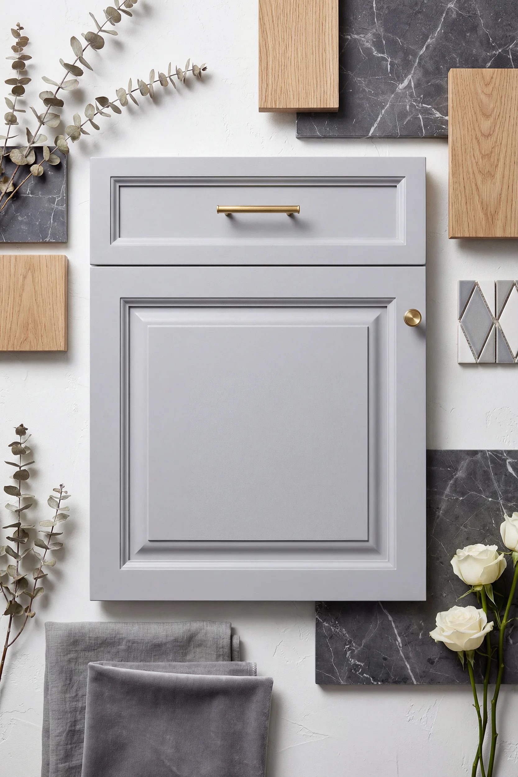 Фасад ГРАЦИЯ серый