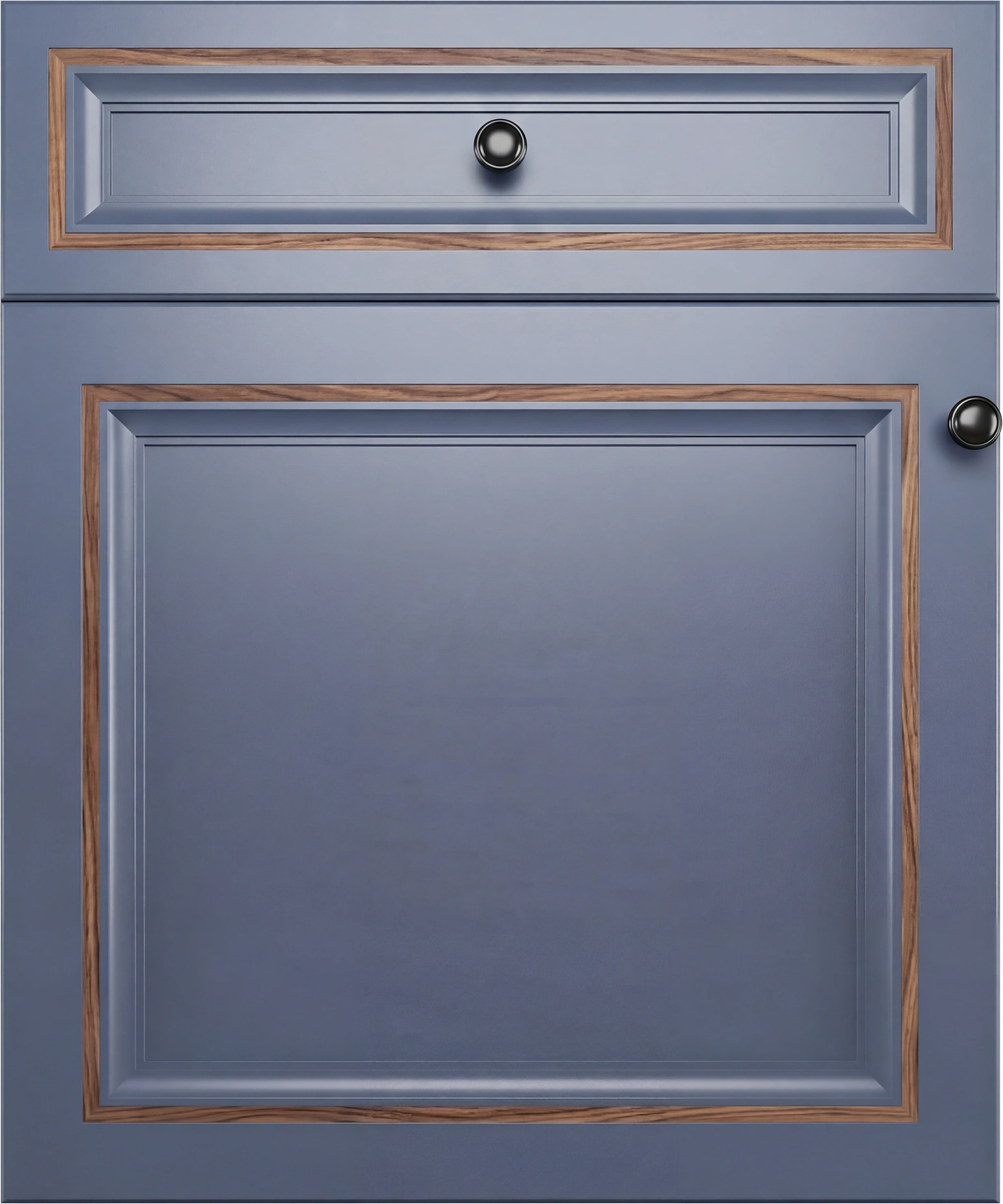 Фасад ГВЕН синий цвет