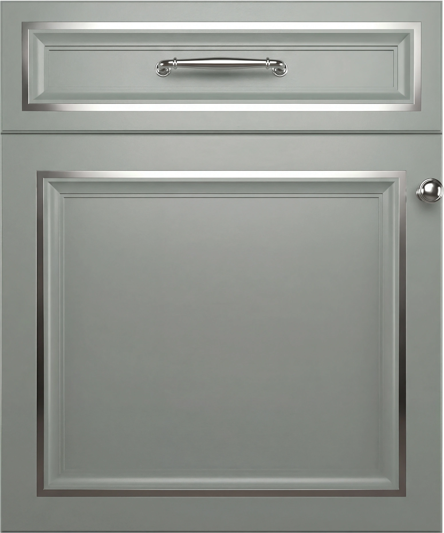 Фасад ГВЕН темно-серый цвет