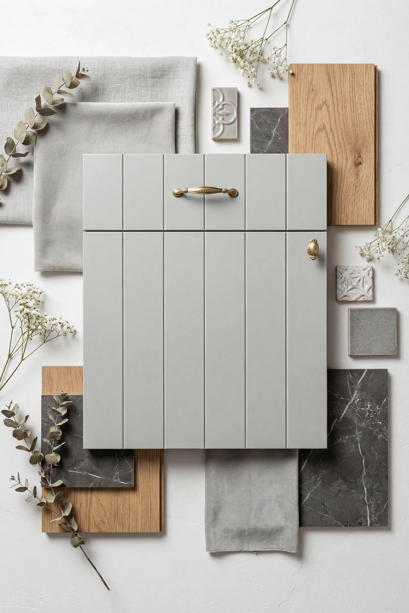 Фасад КАНТРИ серый