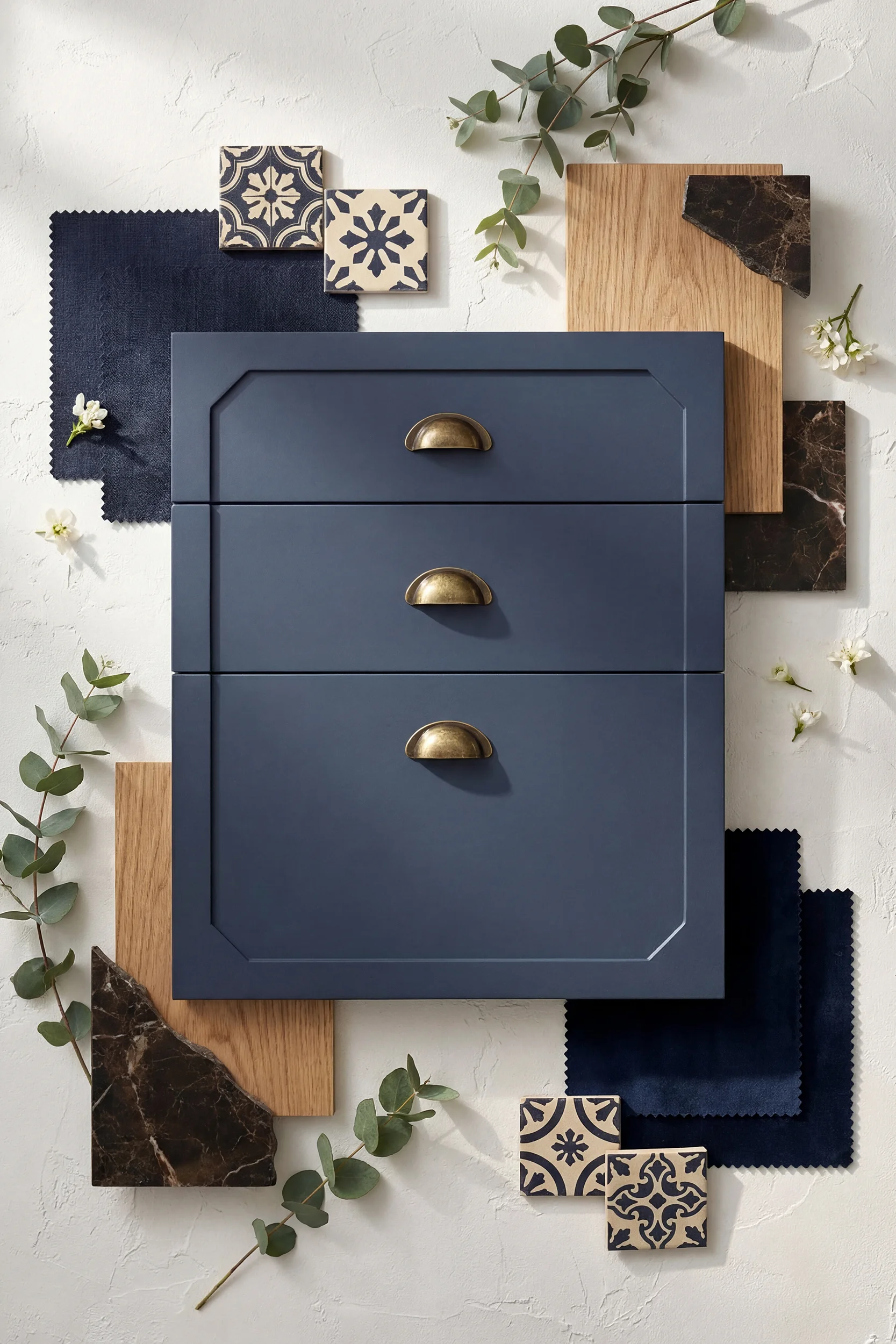 Фасад ЛИБРА синий