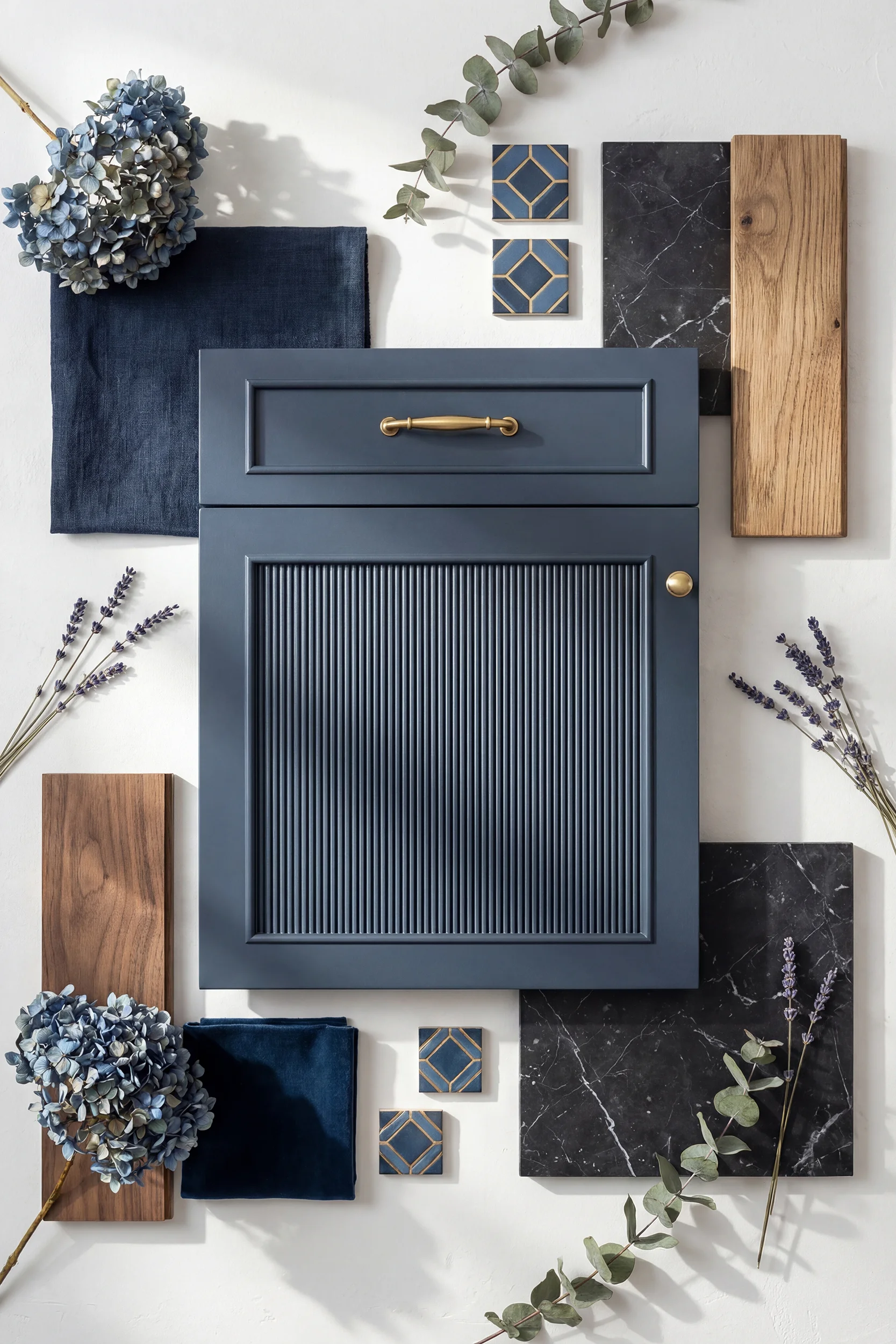 Фасад НЭНСИ синий