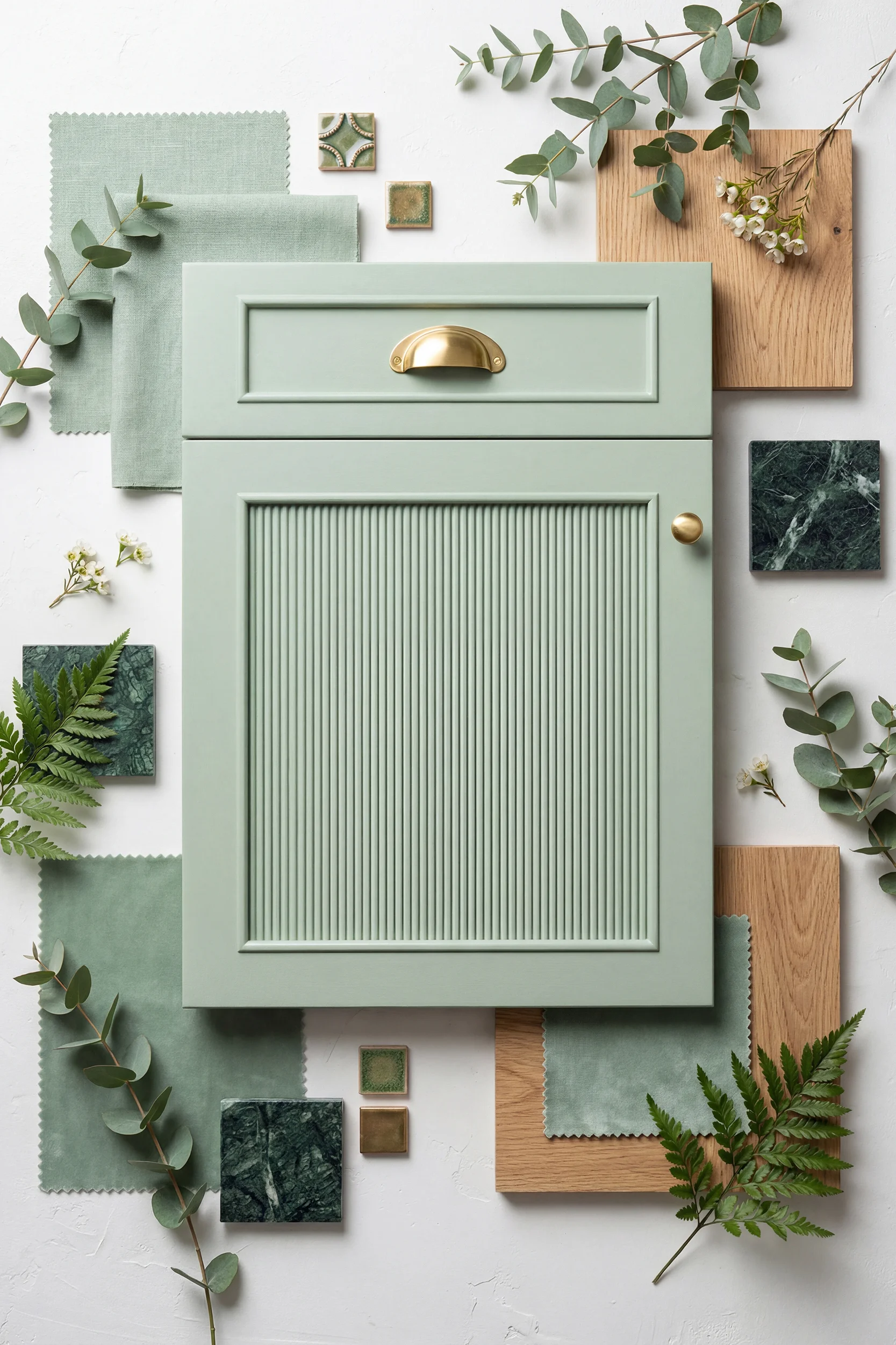 Фасад НЭНСИ зеленый