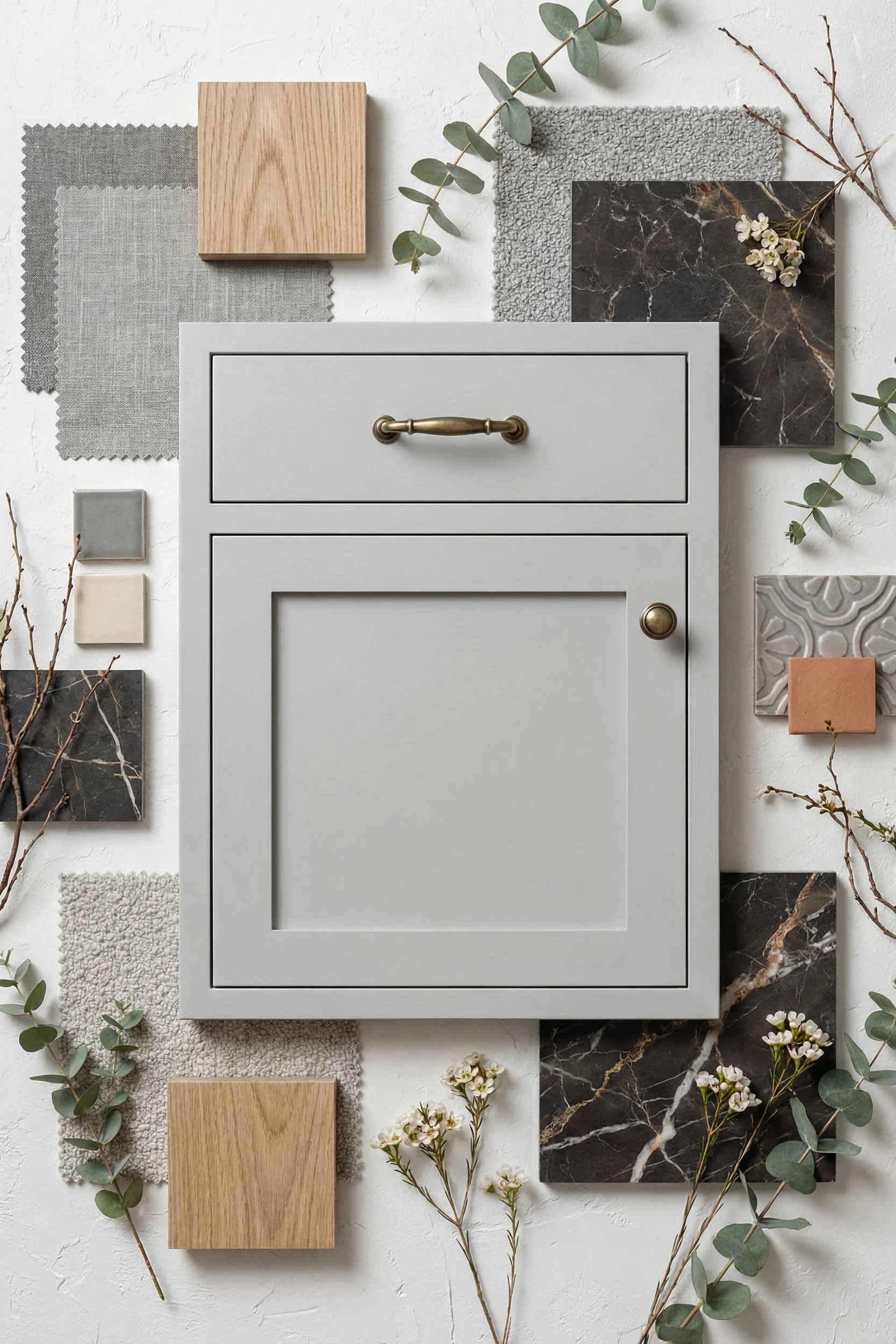 Фасад ШЕЙКЕР ЙОРК серый