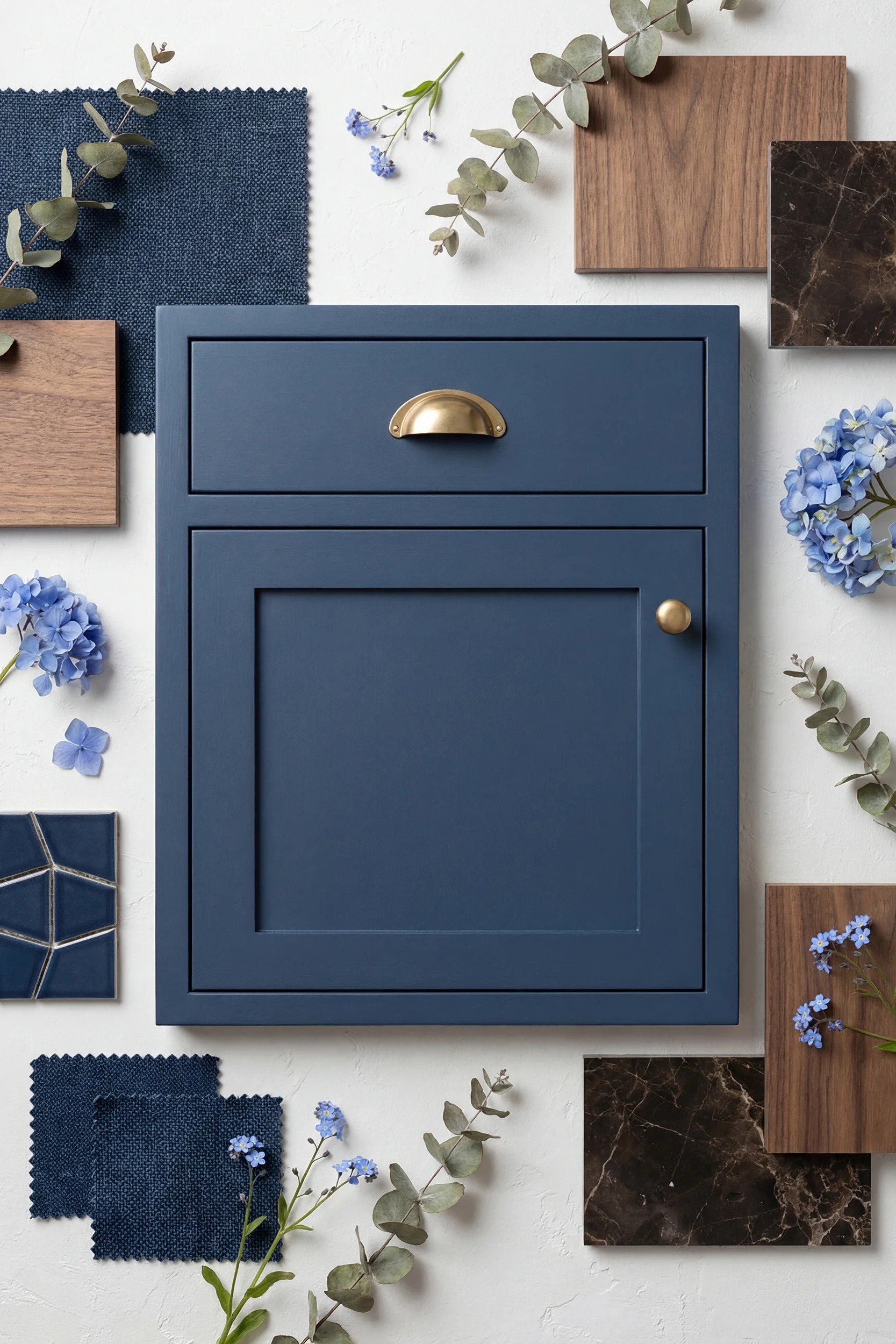 Фасад ШЕЙКЕР ЙОРК синий