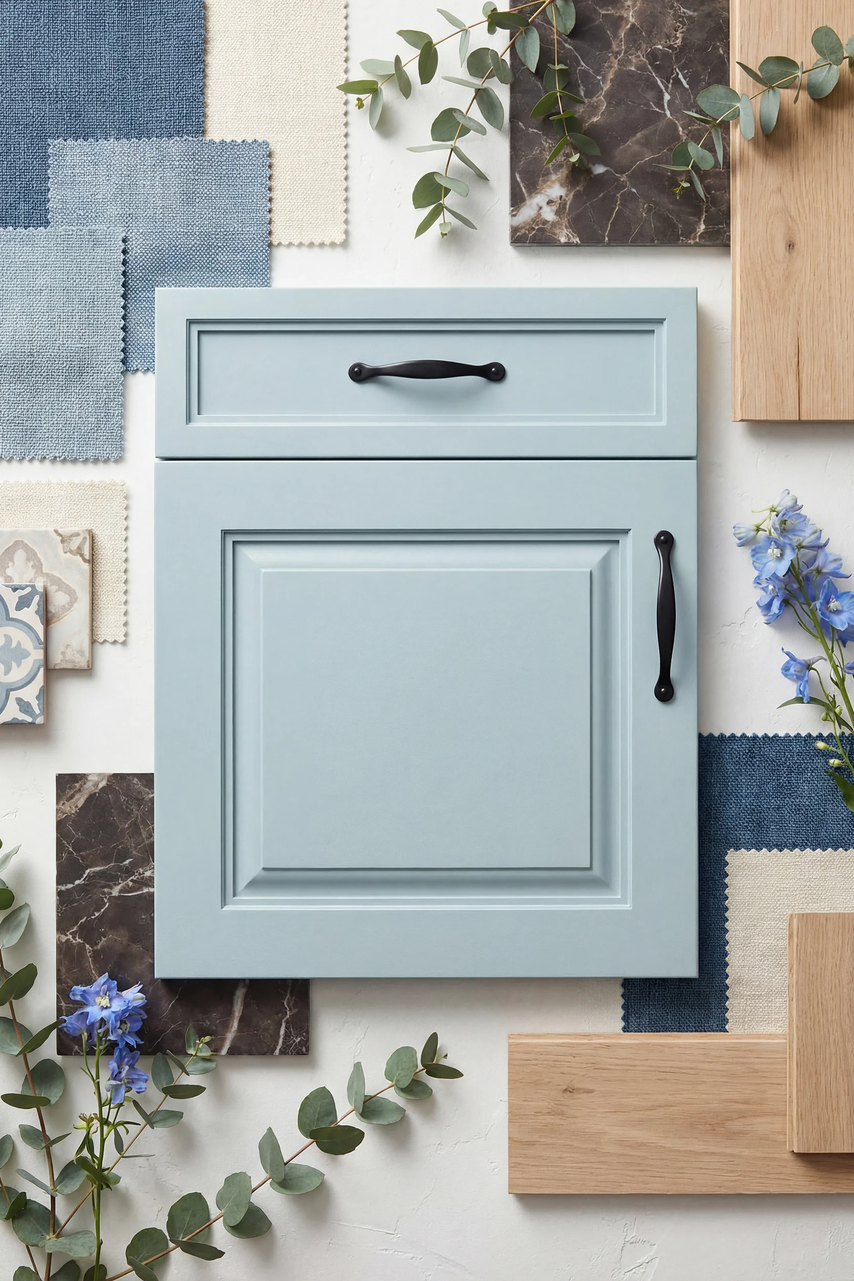 Фасад ШЕЙЛА синий