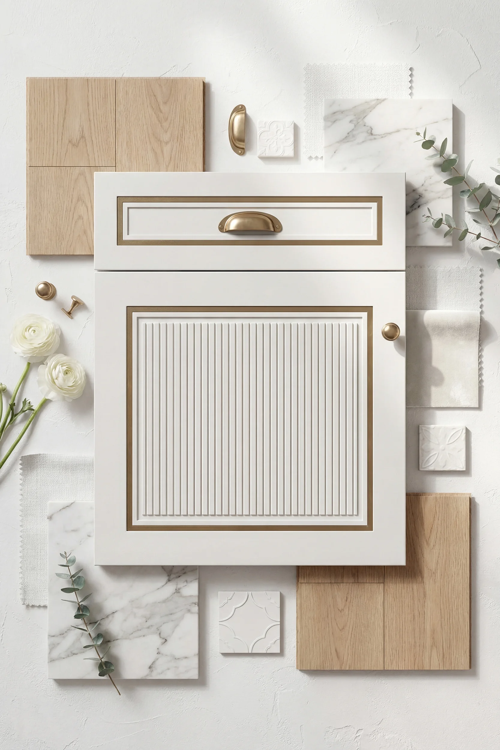 Фасады ШЭРОН белый