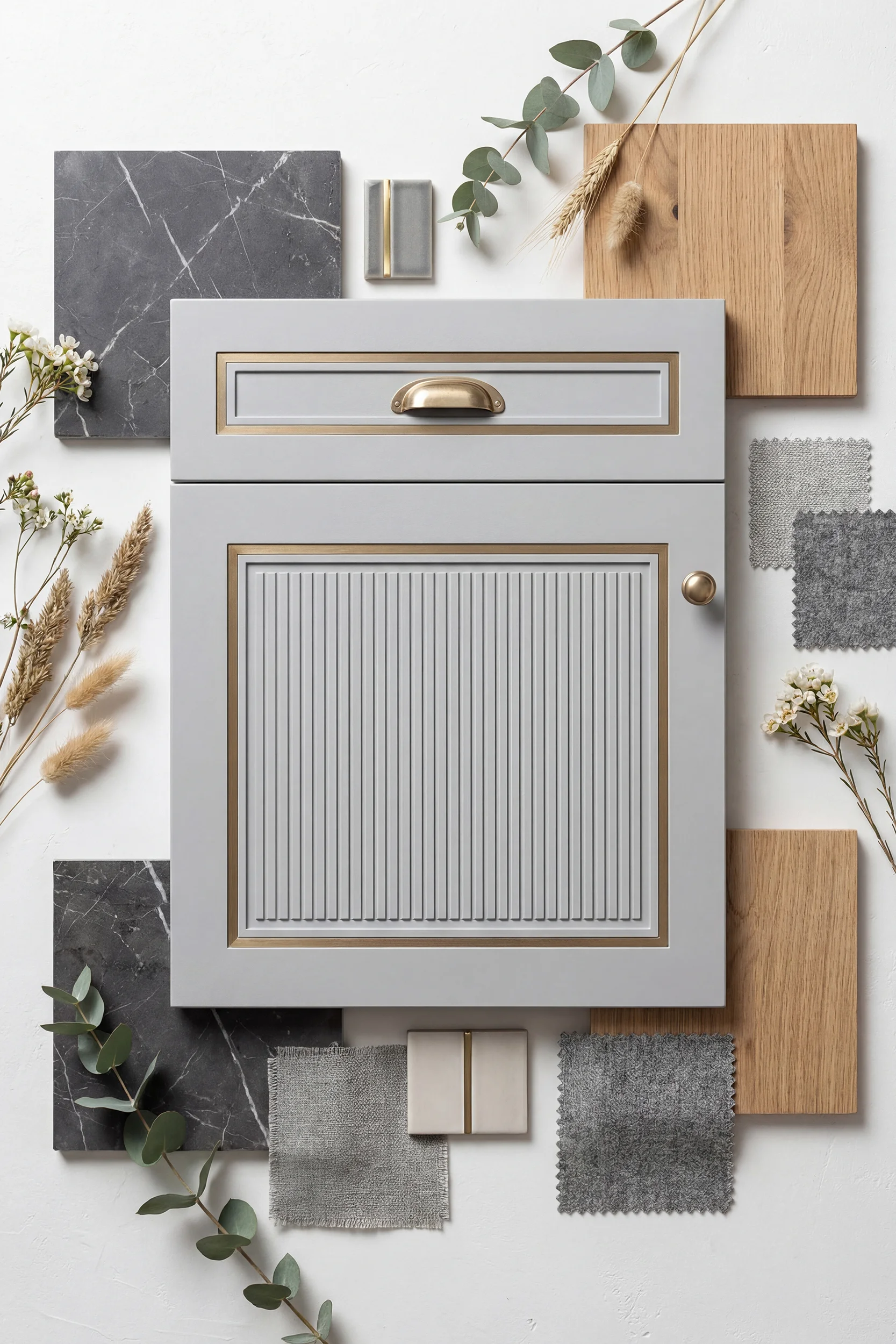 Фасады ШЭРОН серый