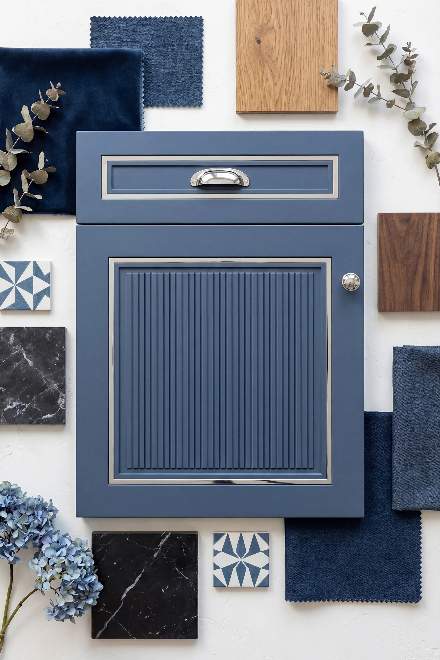 Фасады ШЭРОН синий