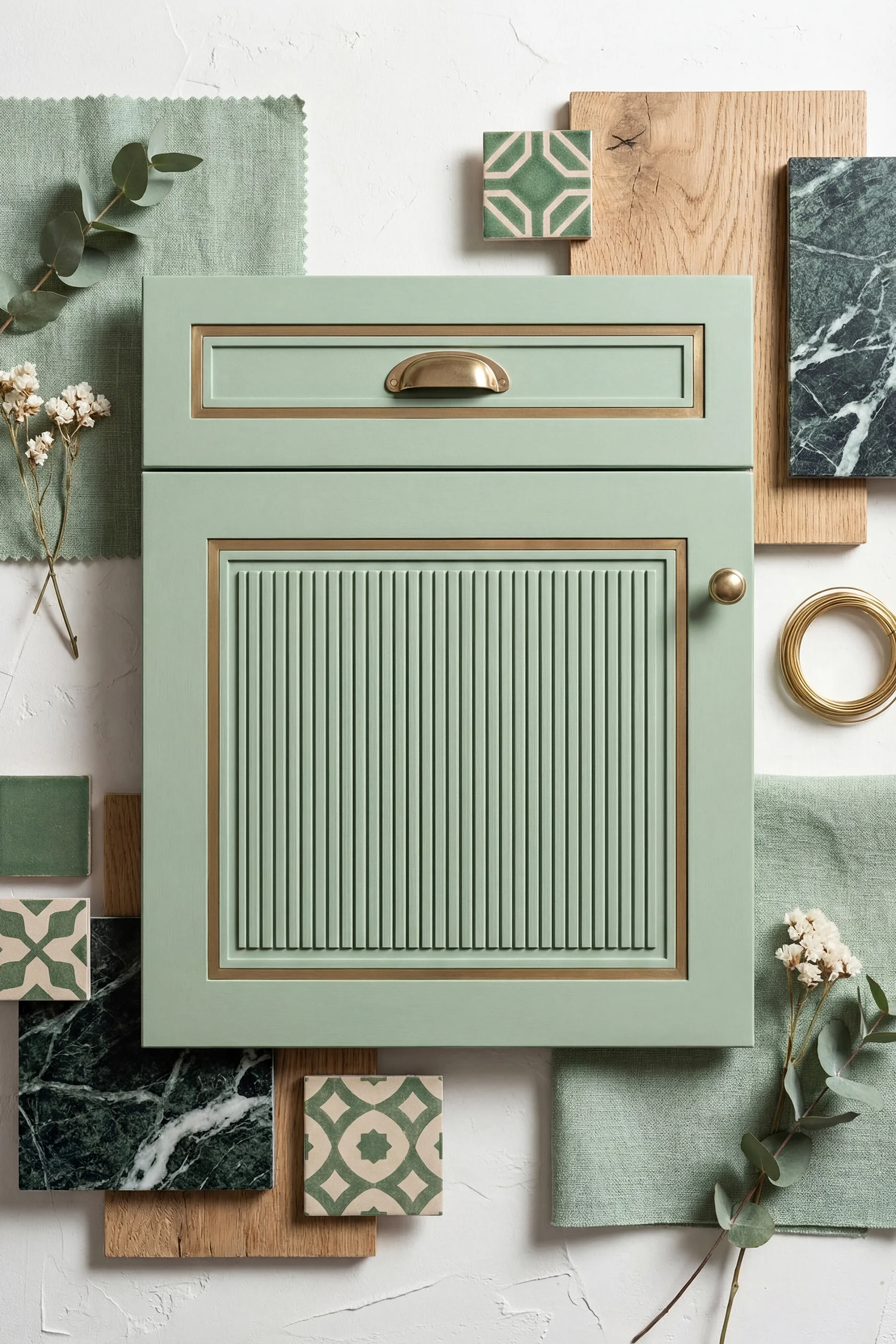 Фасады ШЭРОН зеленый