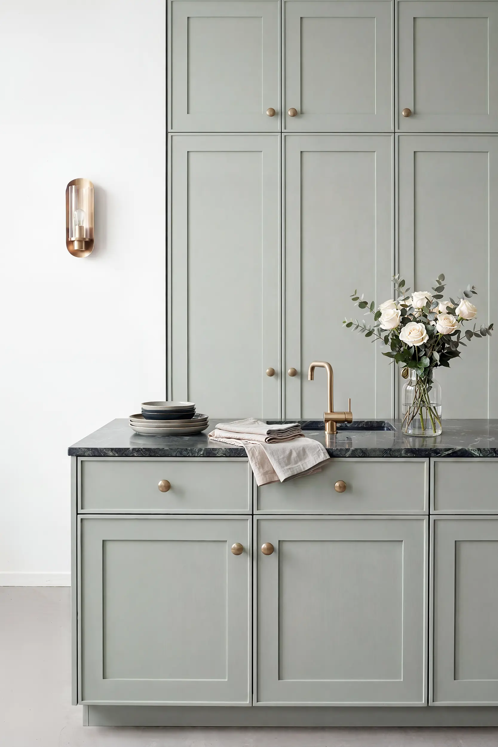 Кухни ПИНОККИО зеленый