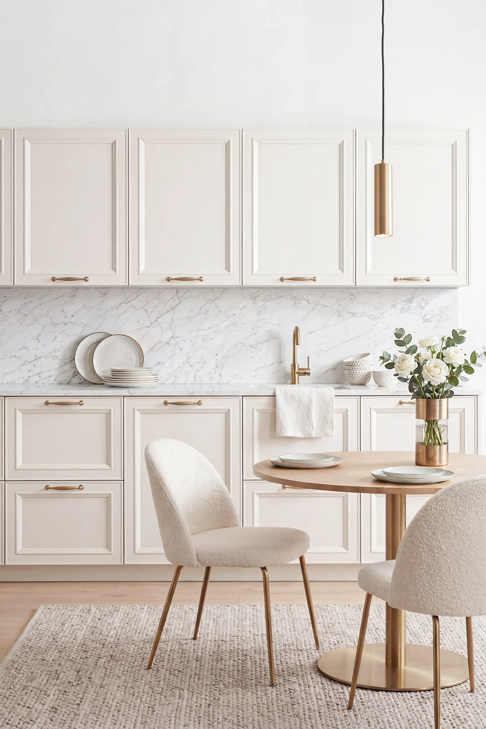 Кухня АГАТА белая