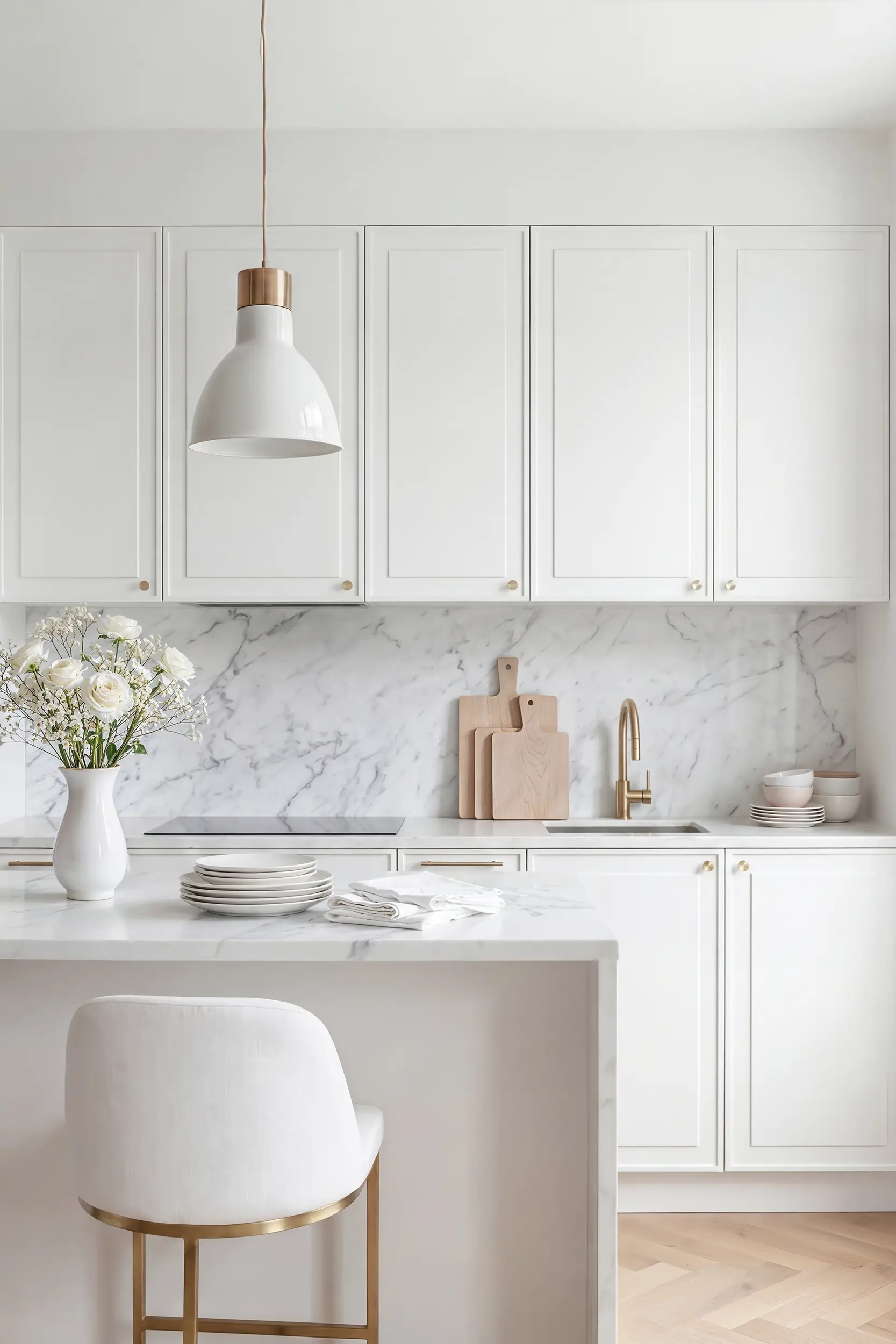 Кухня АЛЬМА белая