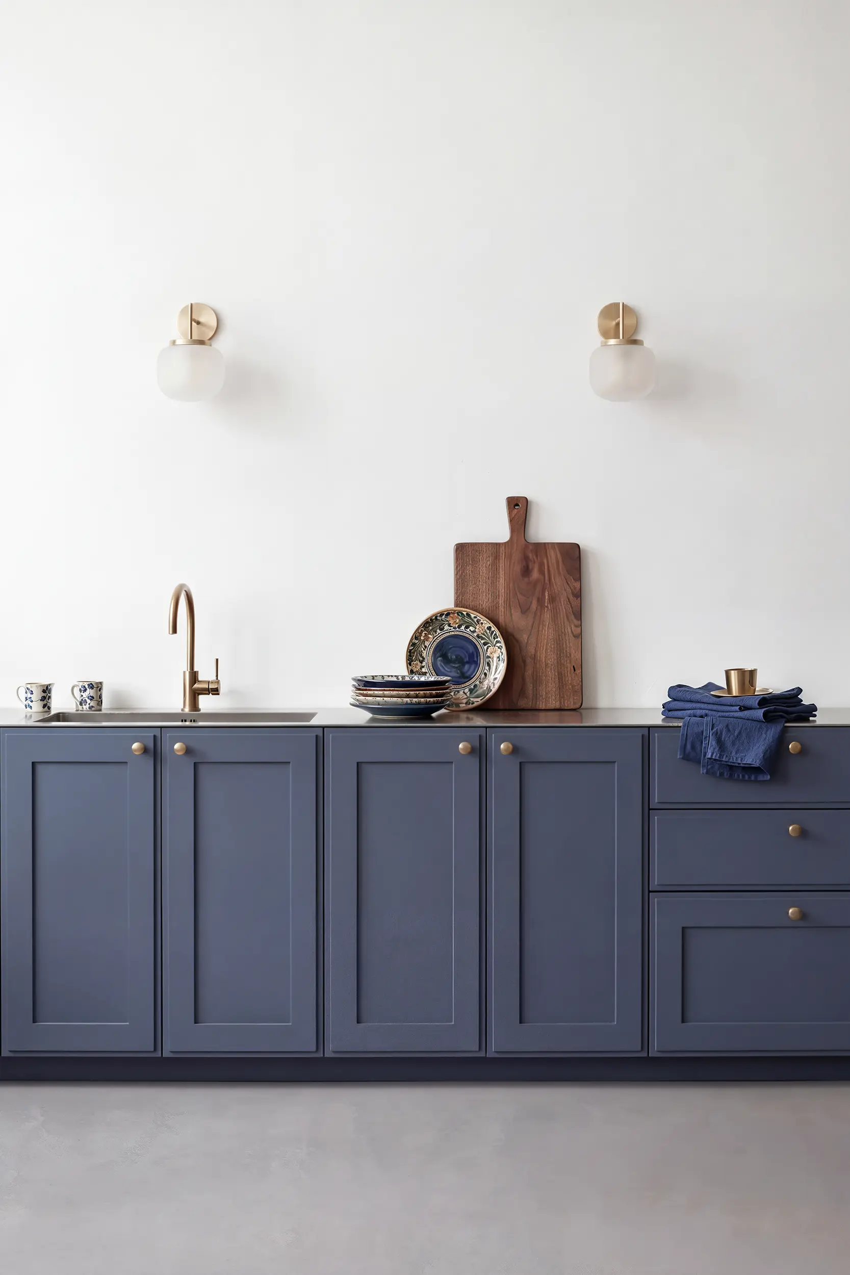 Кухня БЕРТА синяя Кухня БЕРТА синяя