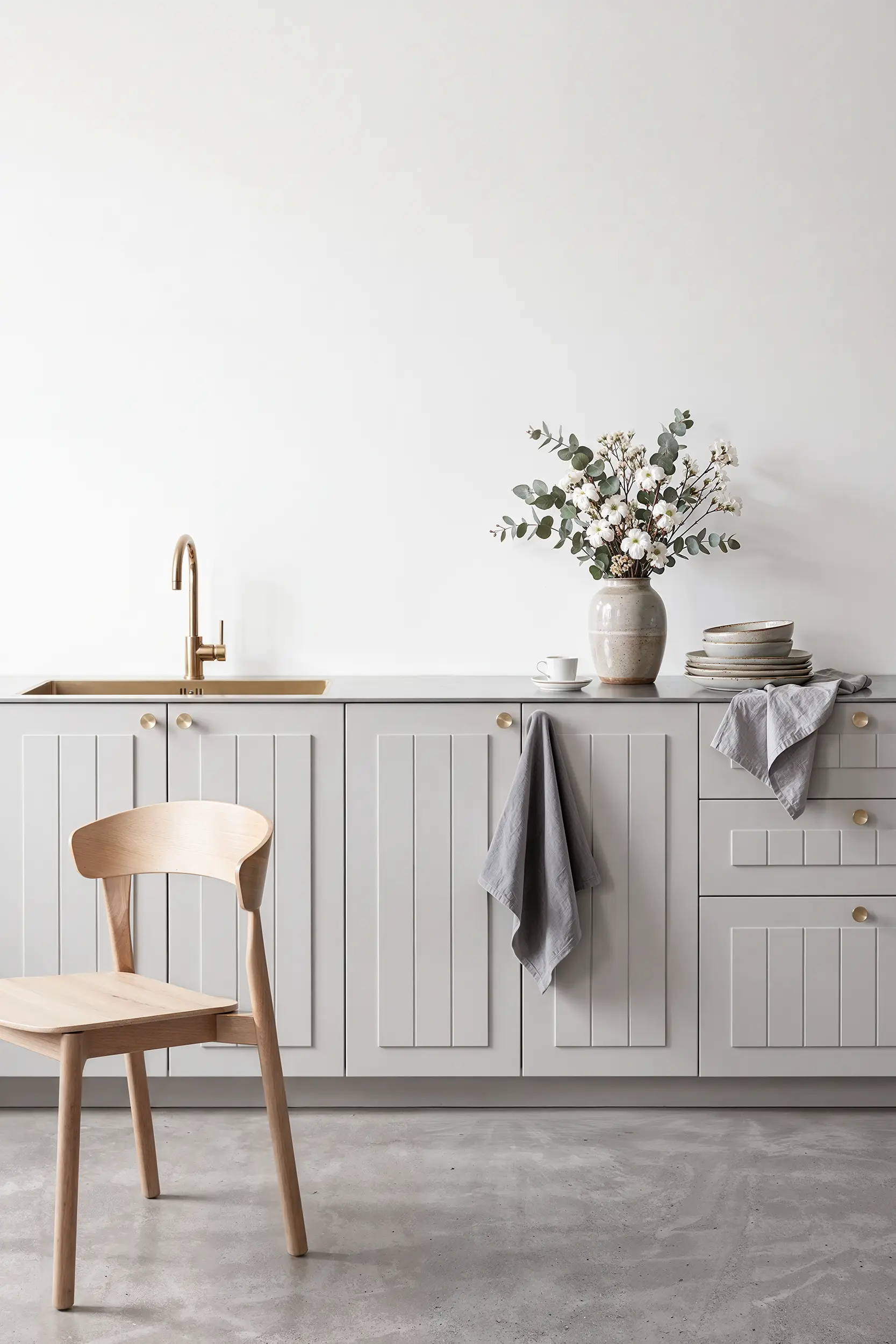 Кухня БЕТТИ серая