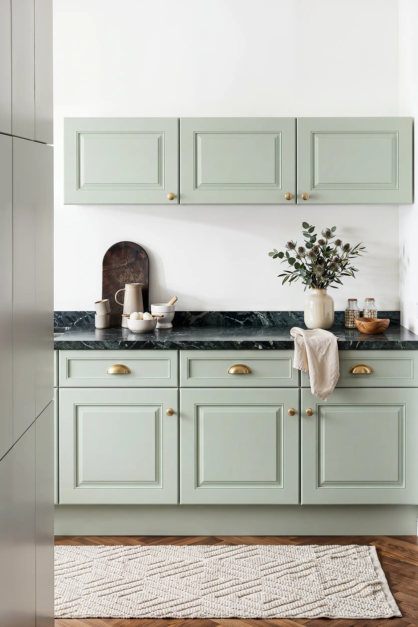 Кухня ГЛОРИЯ зеленая