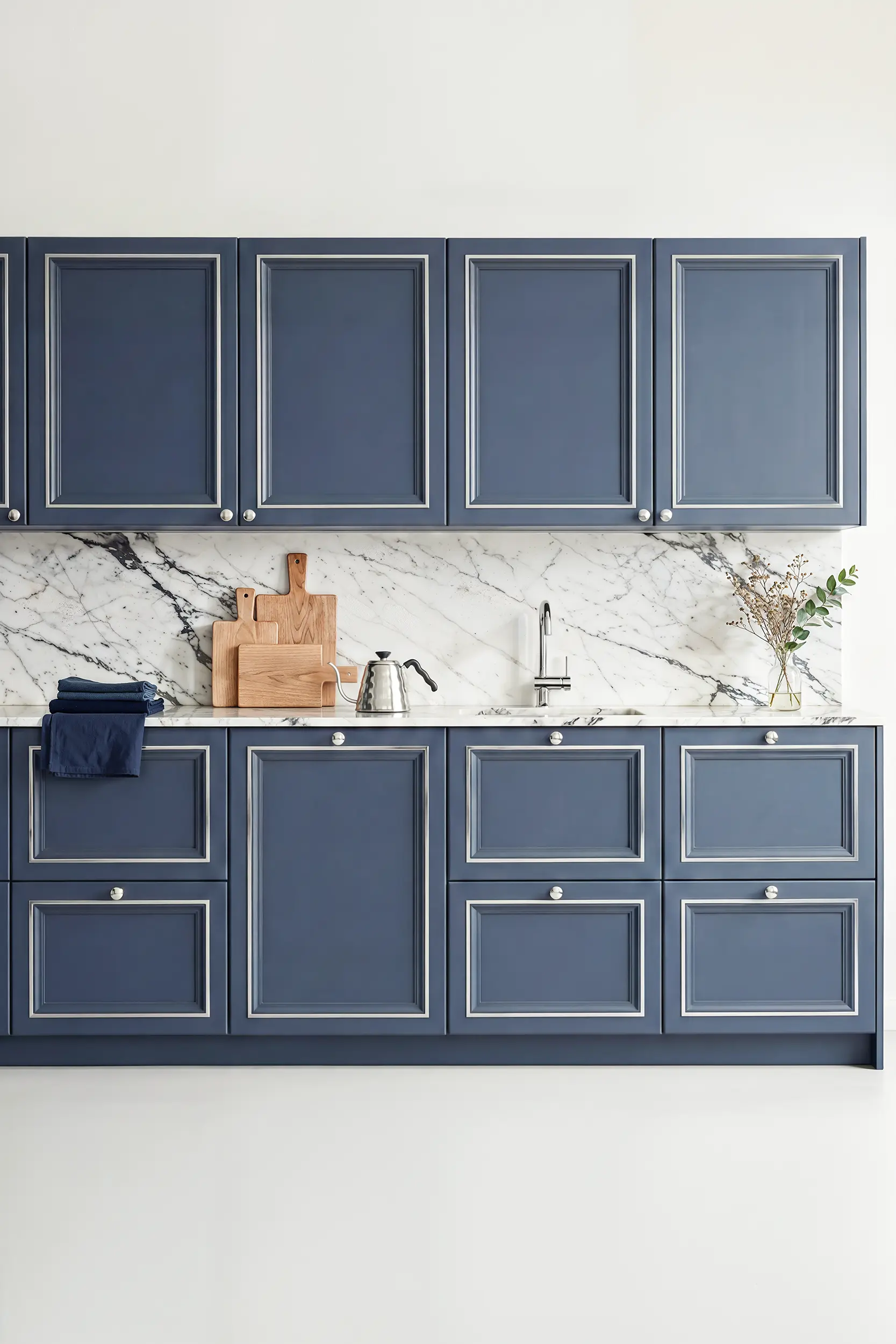 Кухня ГВЕН синяя