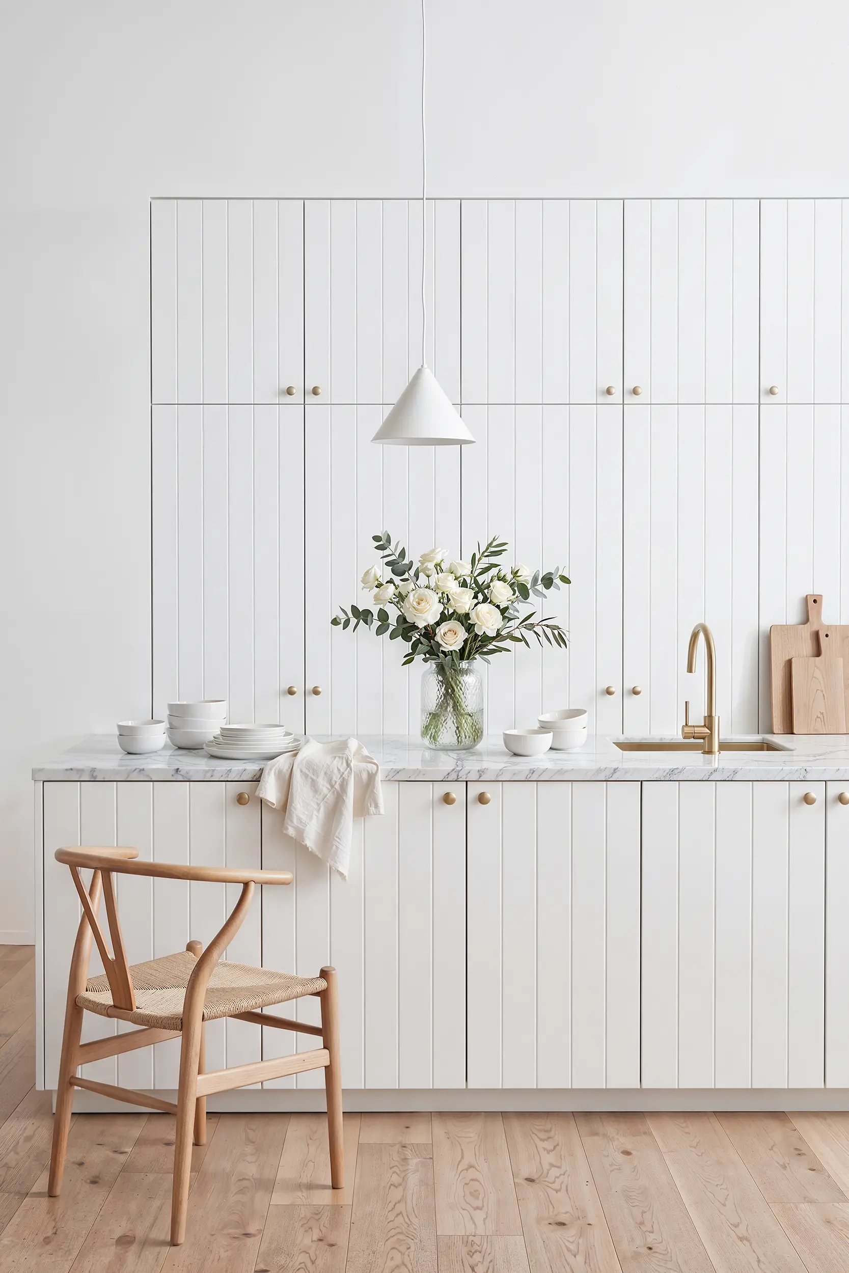 Кухня КАНТРИ белая