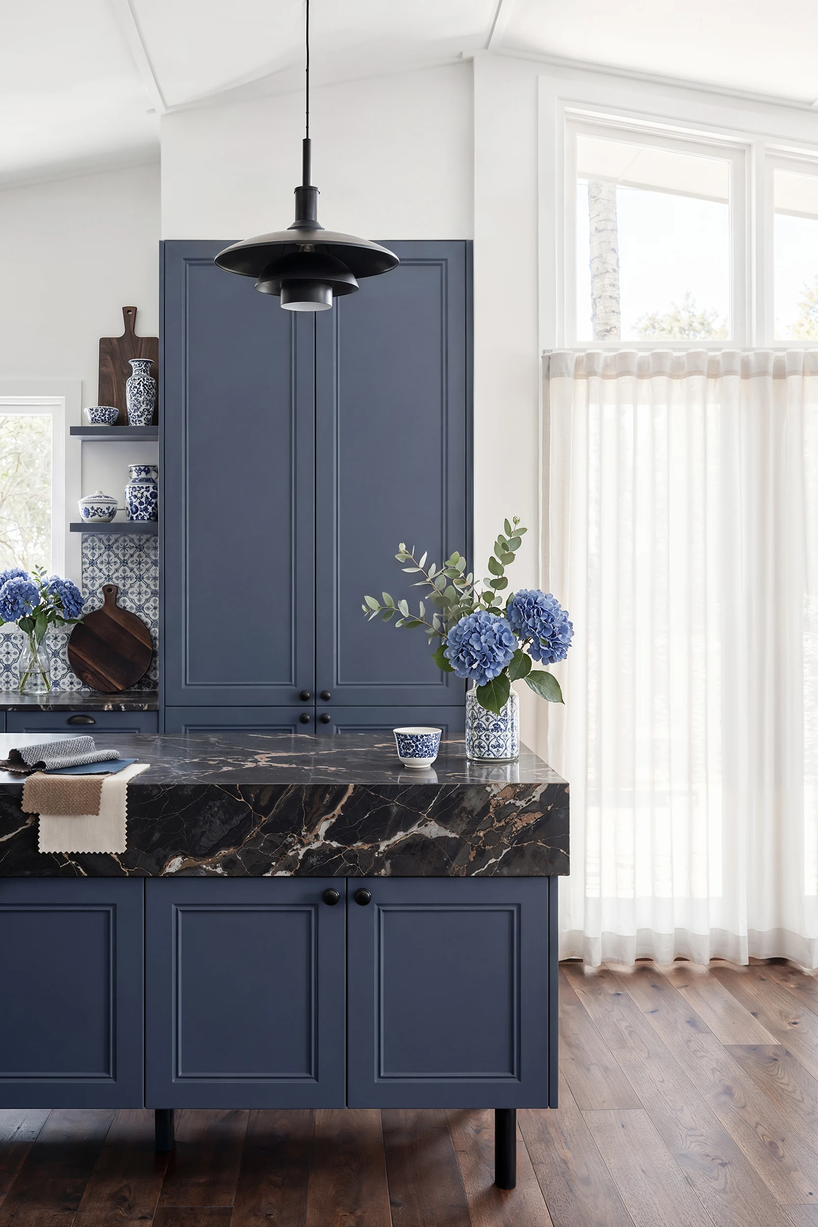 Кухня МАРГАРИТА синяя