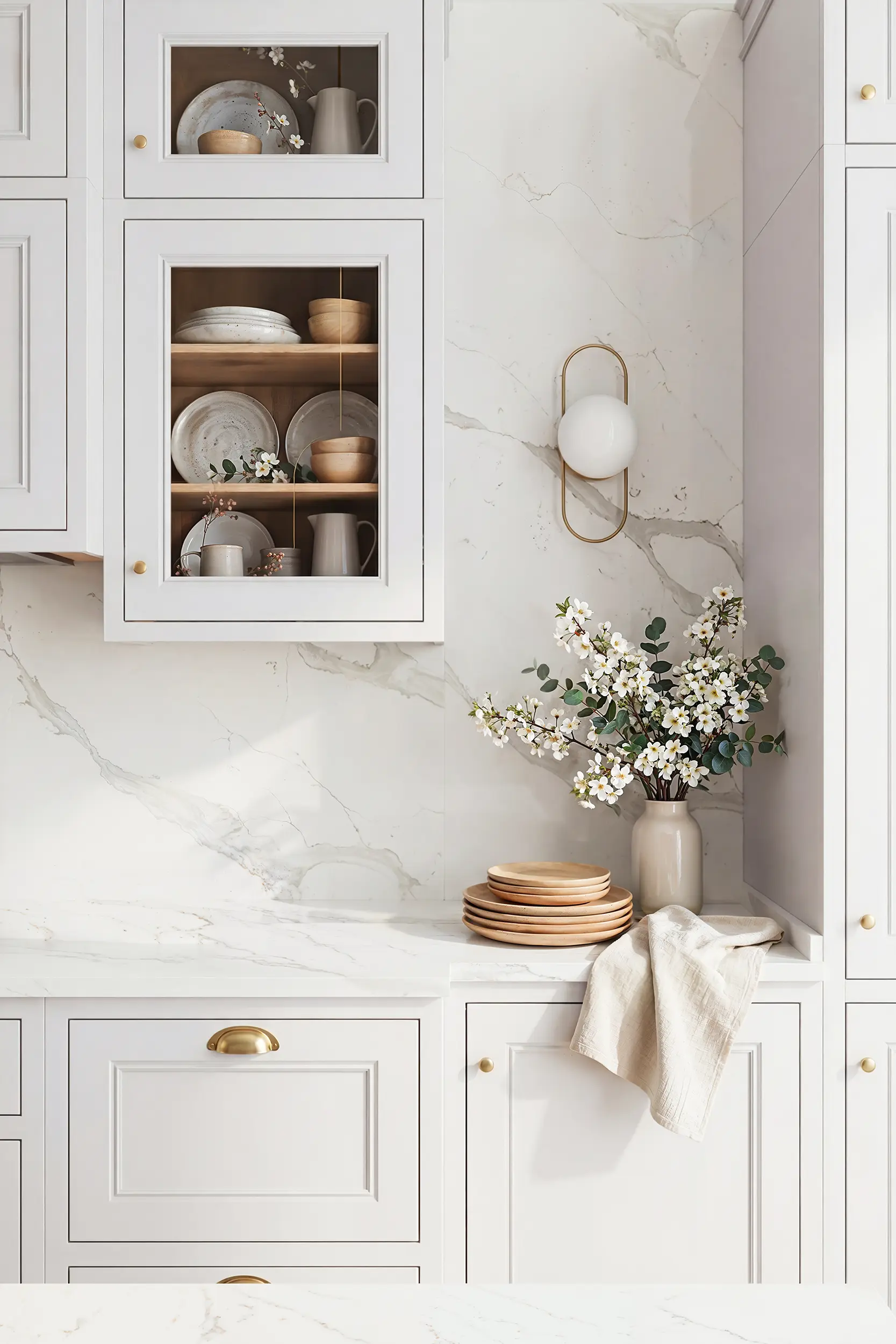 Кухня МАРГАРИТА ЙОРК белая