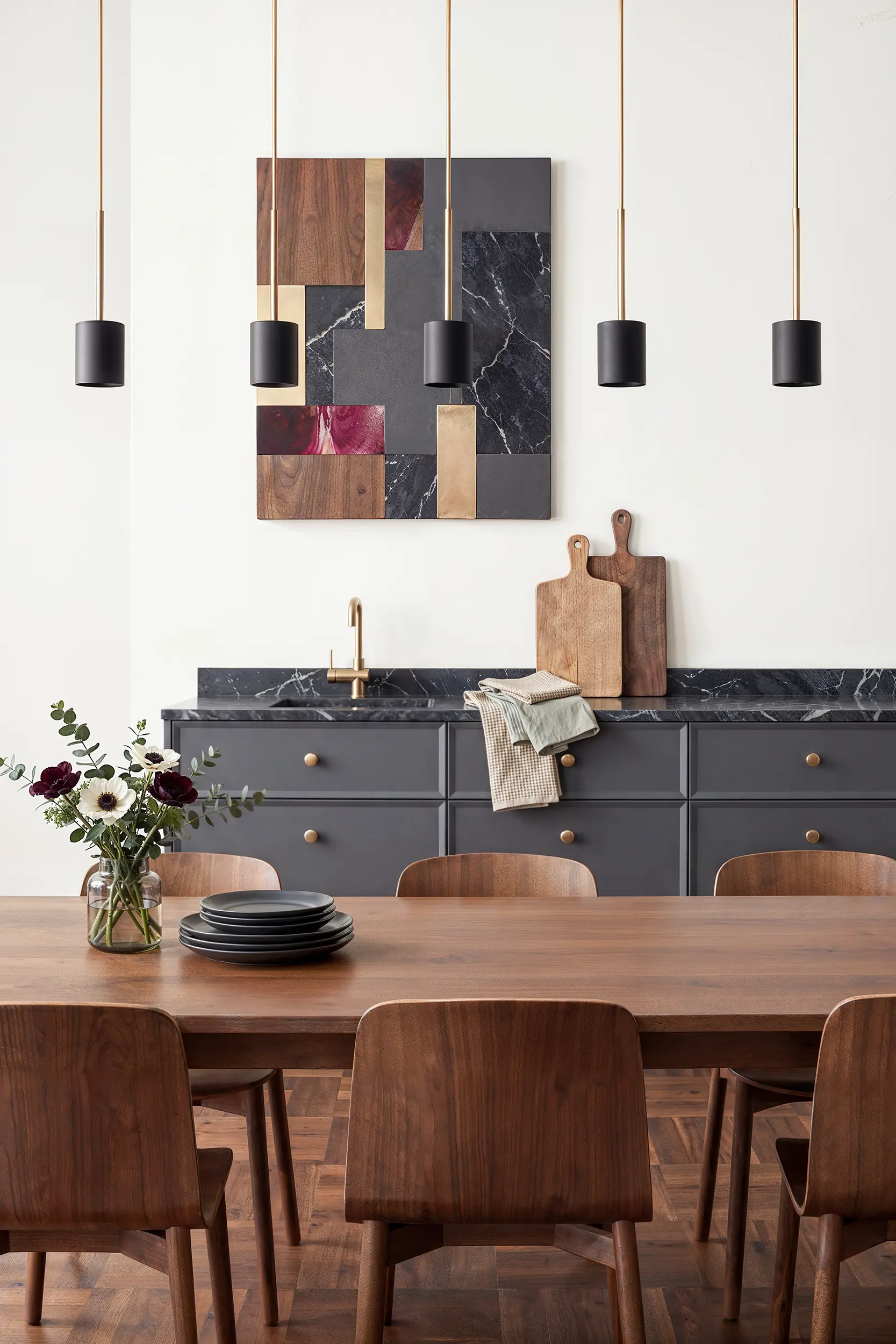 Кухня МИЯ серая