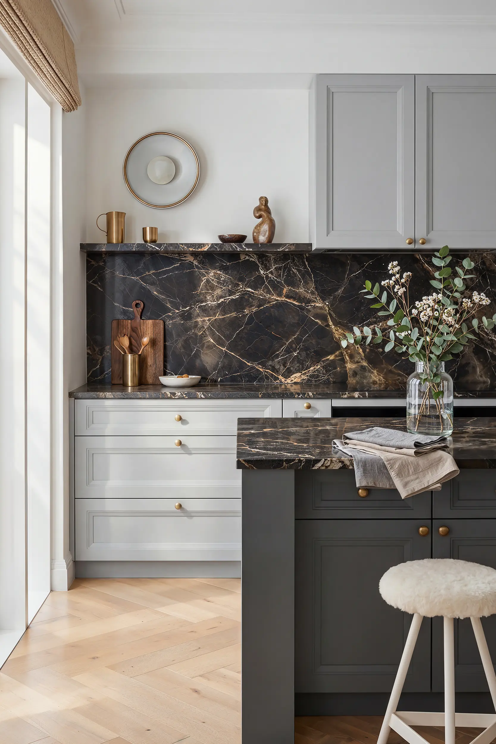 Кухня РАФАЭЛЛО серая