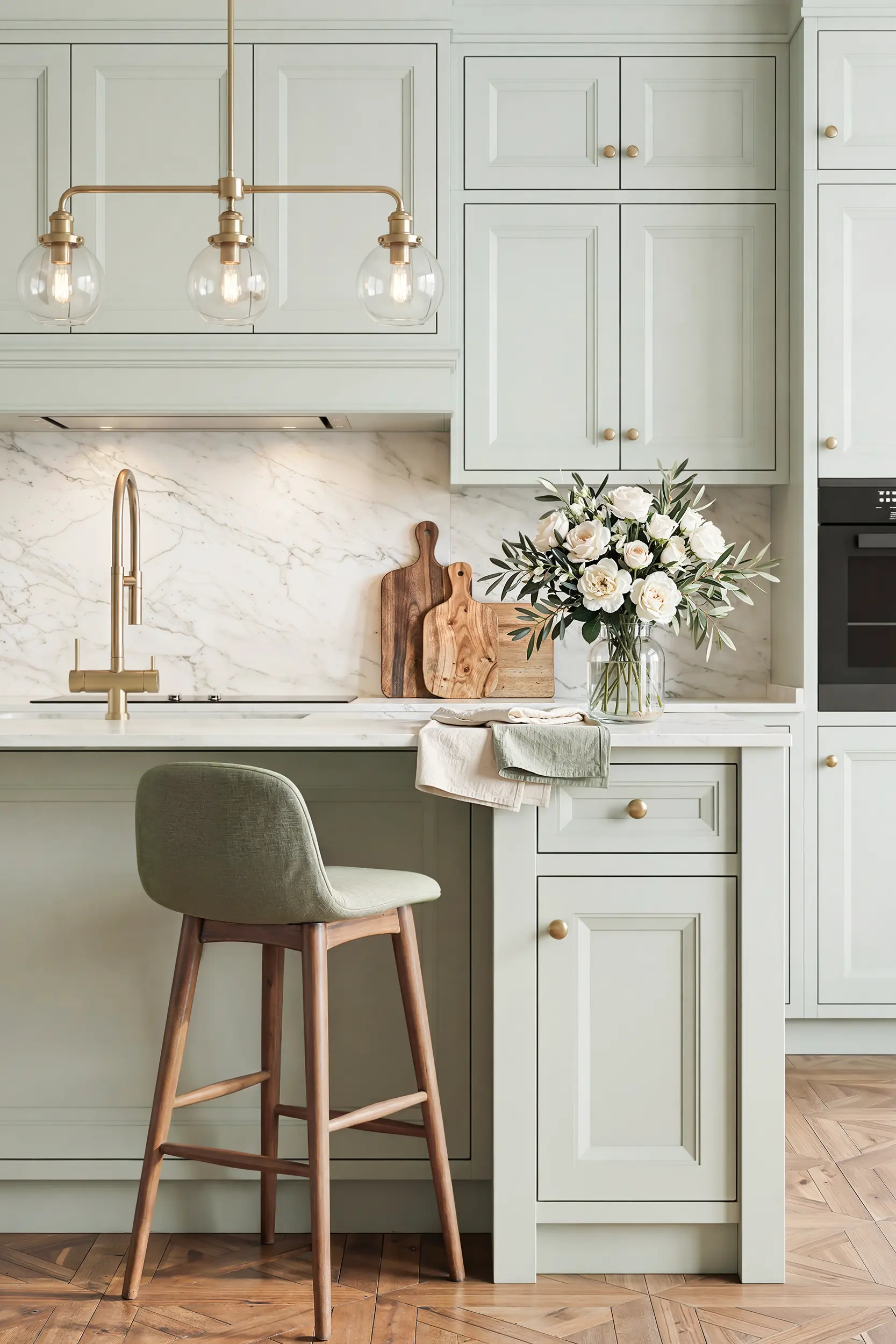 Кухня РАФАЭЛЛО ЙОРК зеленая