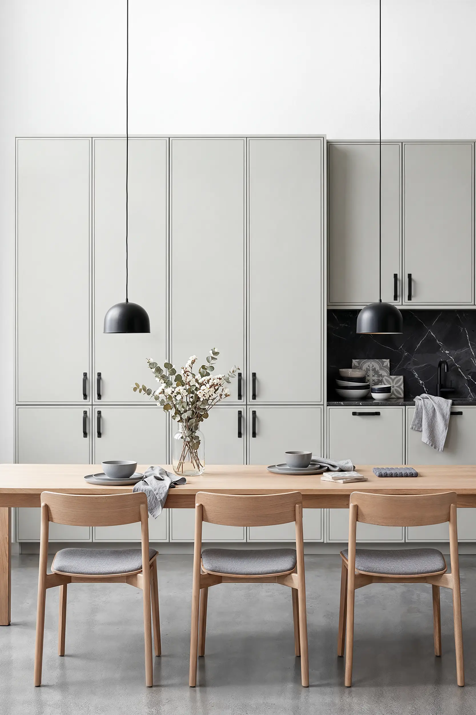 Кухня РУТ серая