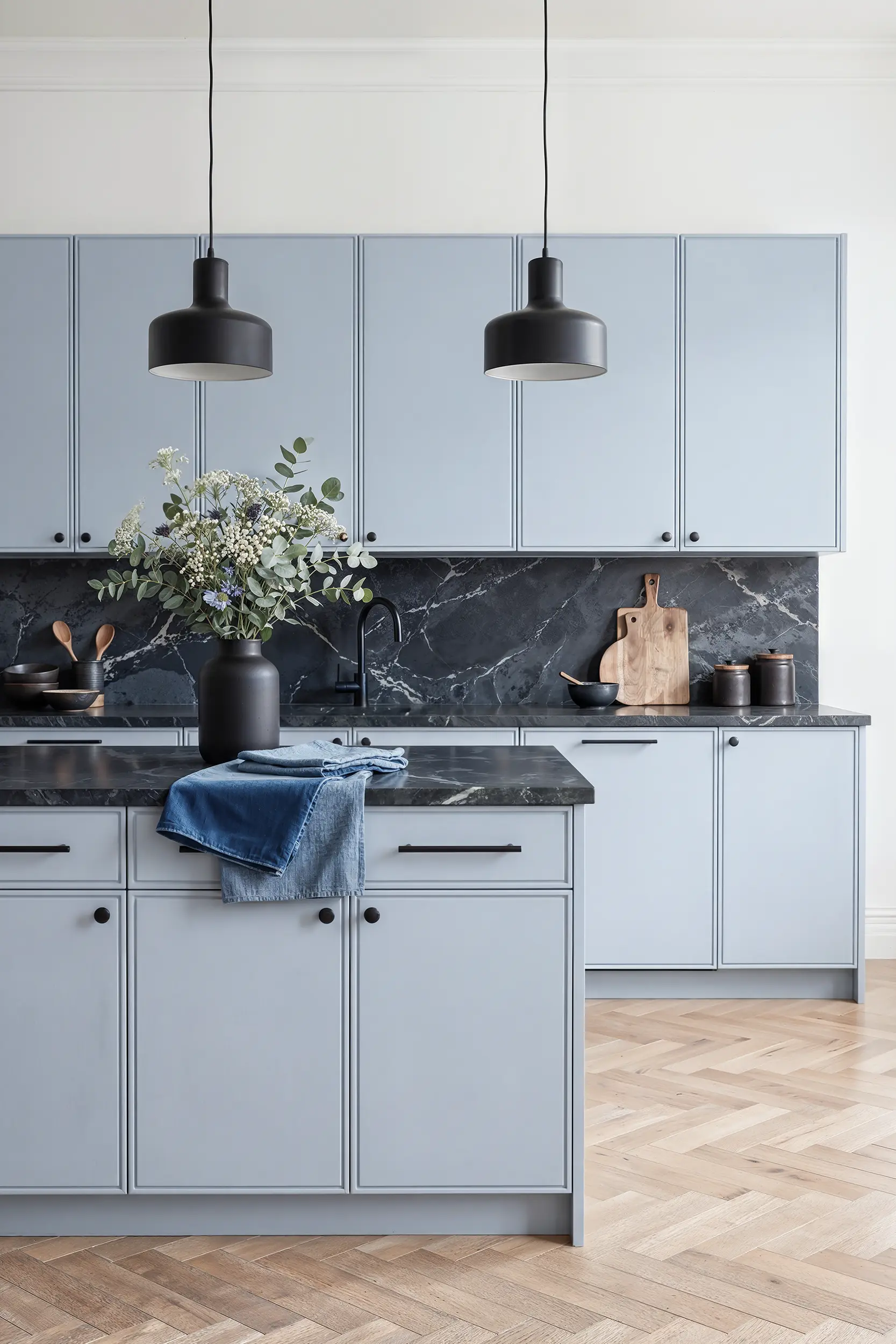 Кухня РУТ синяя