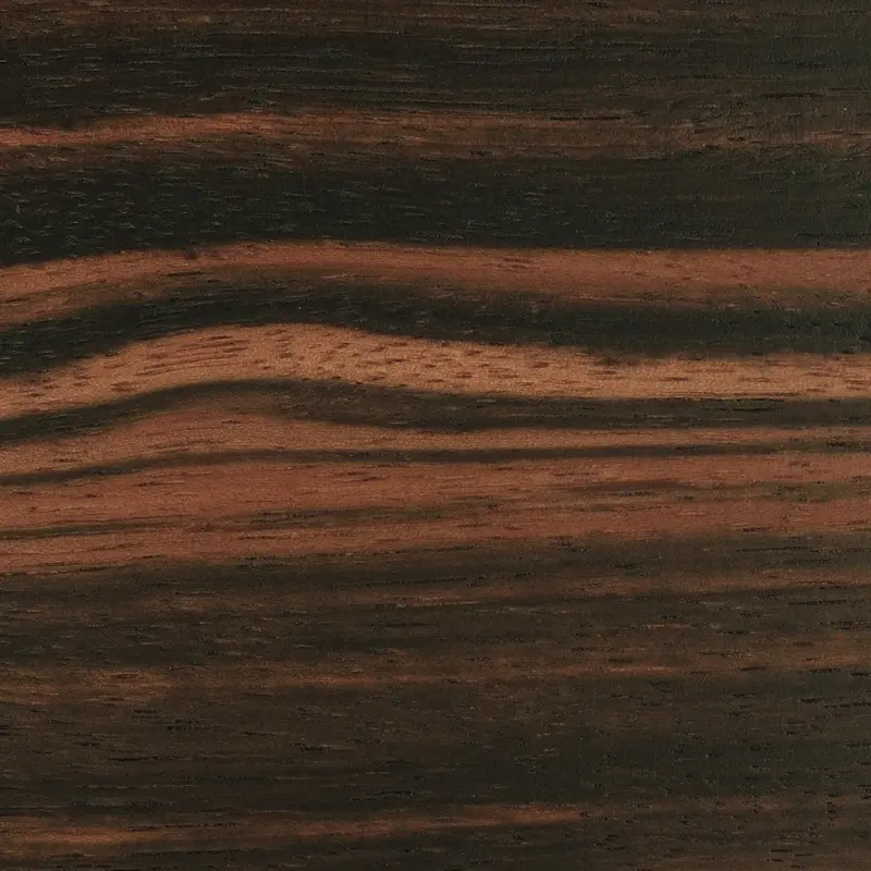 68 ЭБЕН МАКАССАР - Macassar Ebony (2) - натуральный шпон - декор John Green