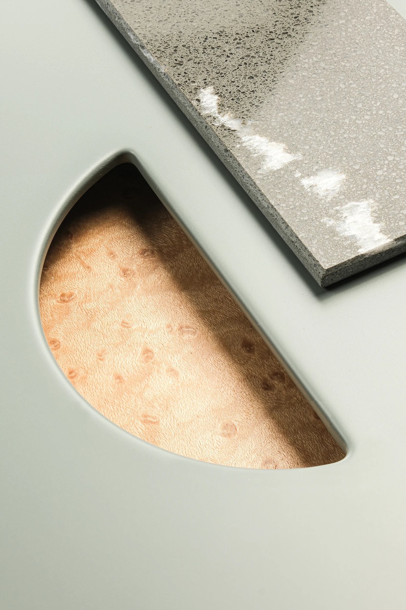 Фасад МАЛЕВИЧ ПОЛУКРУГ темный камень