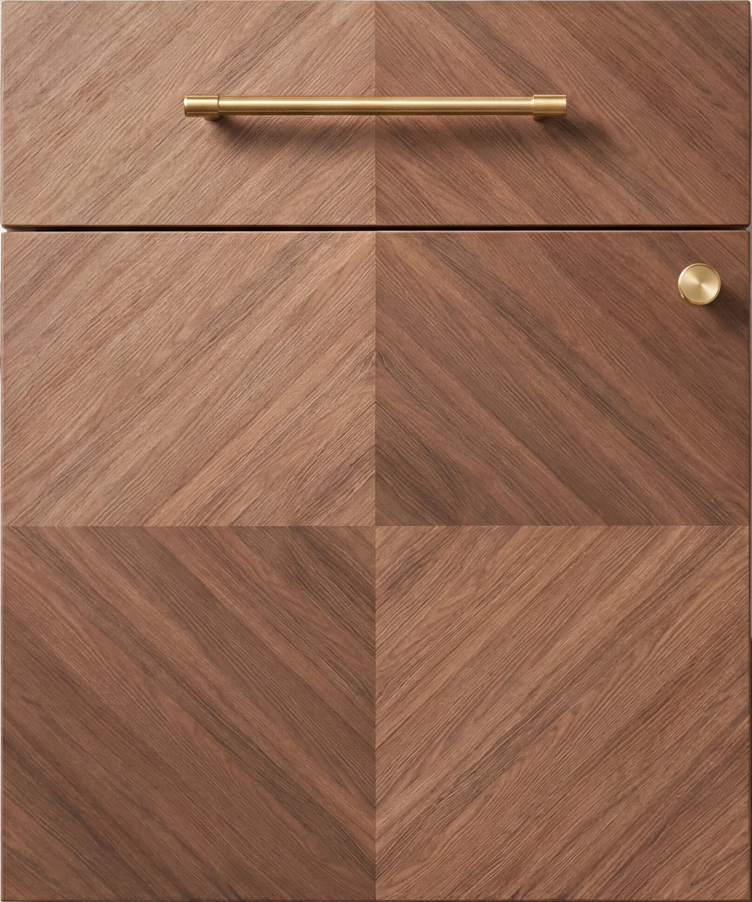 Фасад МОДЕРН орех шпон