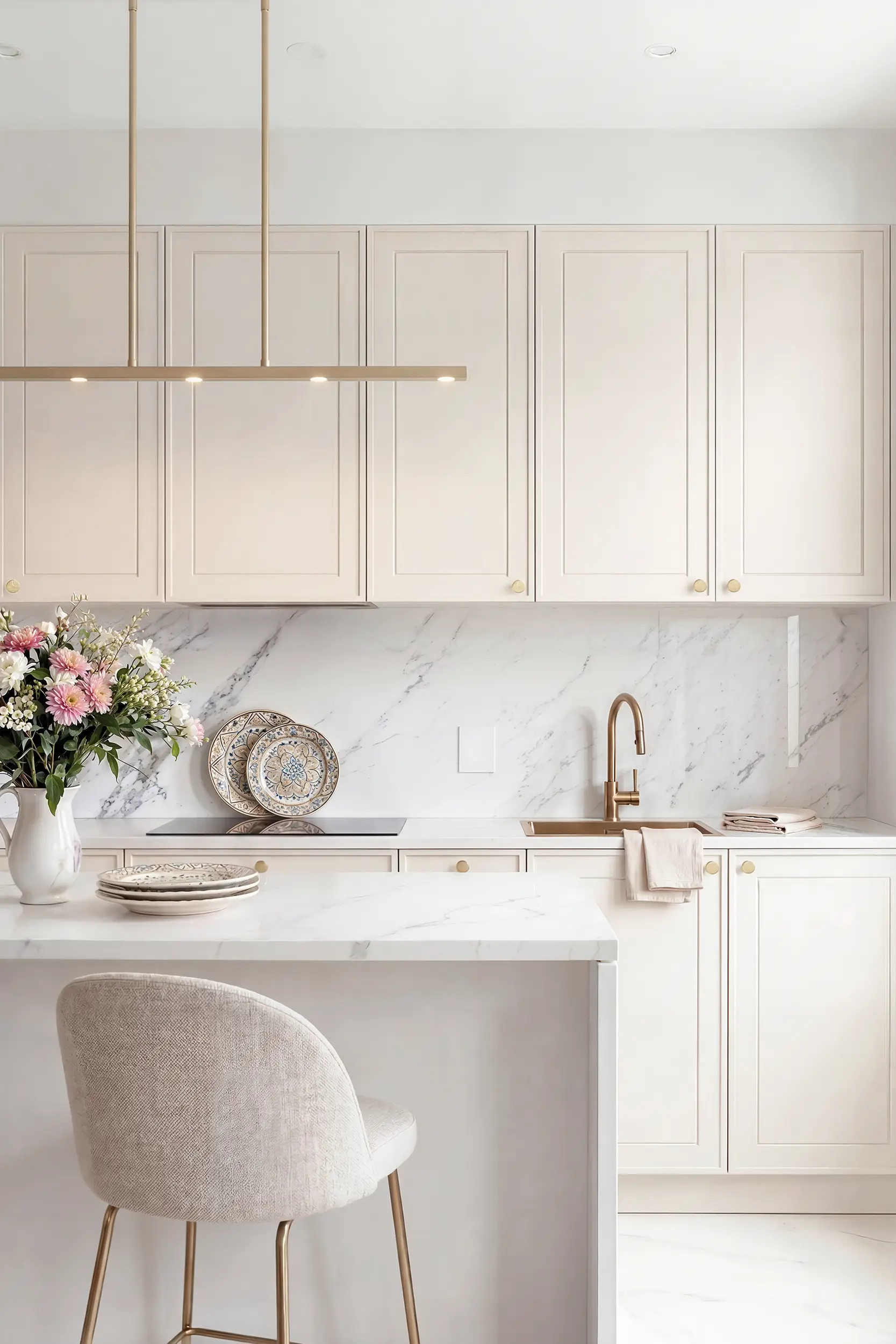 Кухня ДОРИС белая