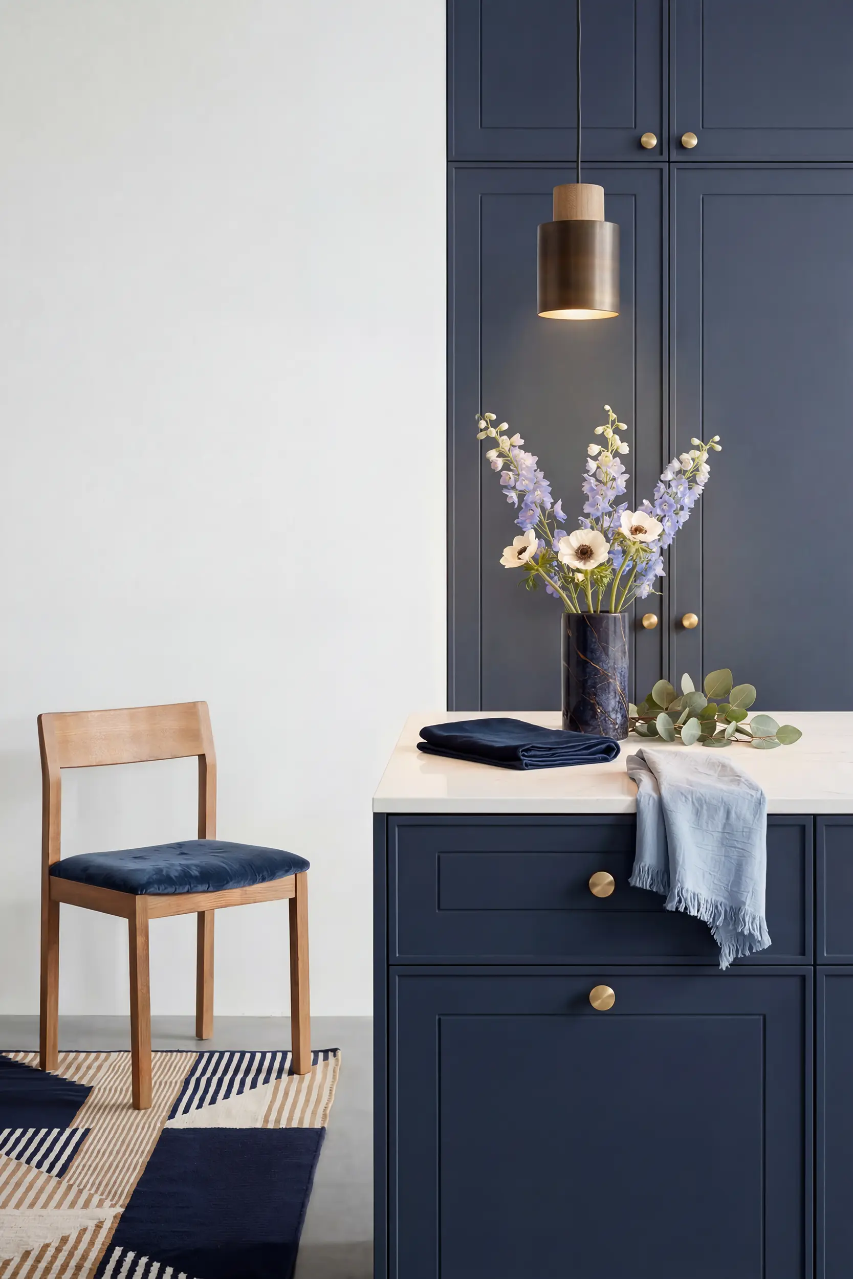 Кухня ДОРИС синяя