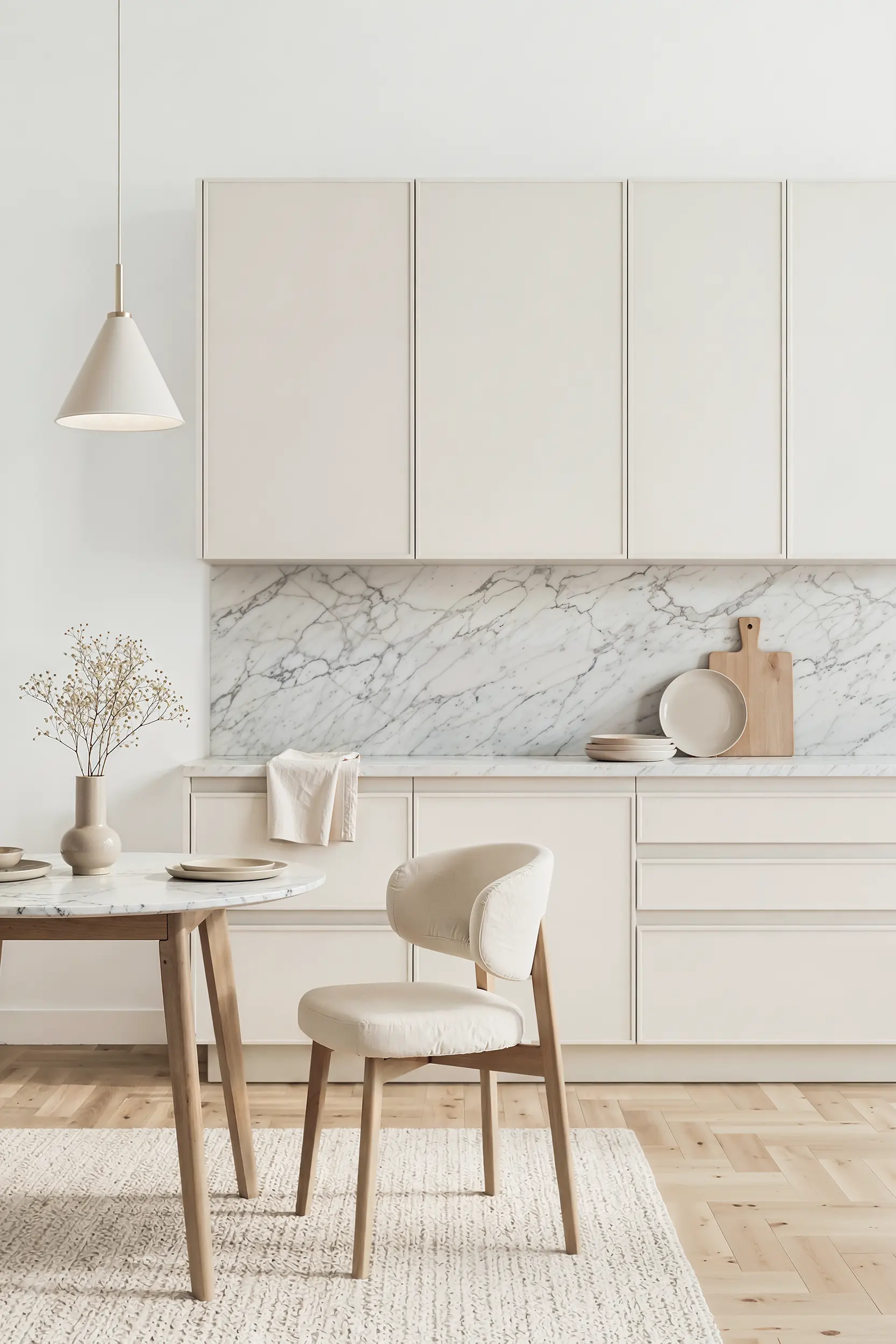 Кухня ИНТЕГРА МИНИМАЛ белая