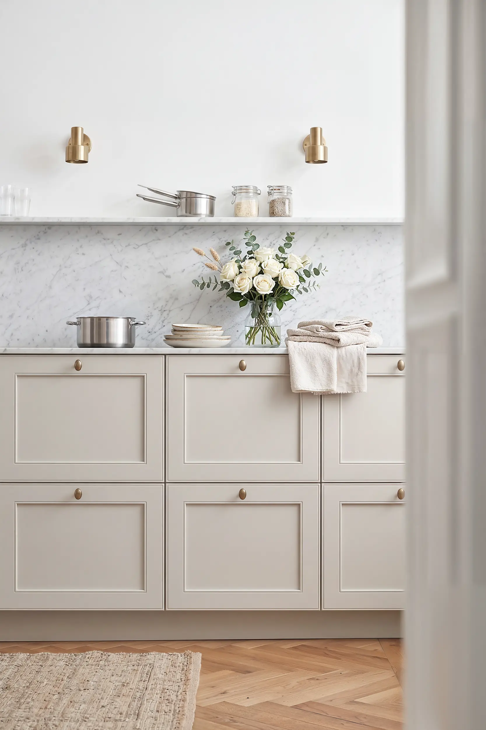 Кухня МАРИЯ белая