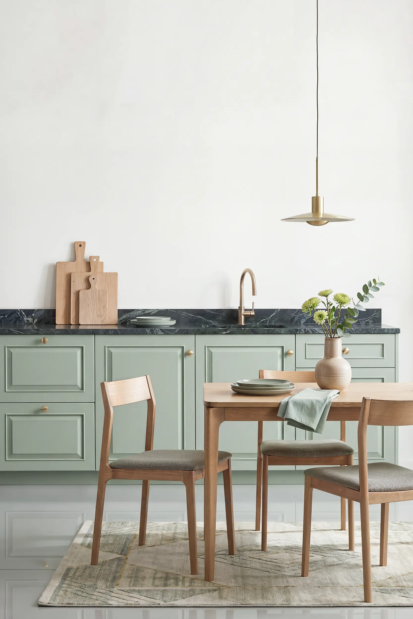 Кухня МАРТА зеленая