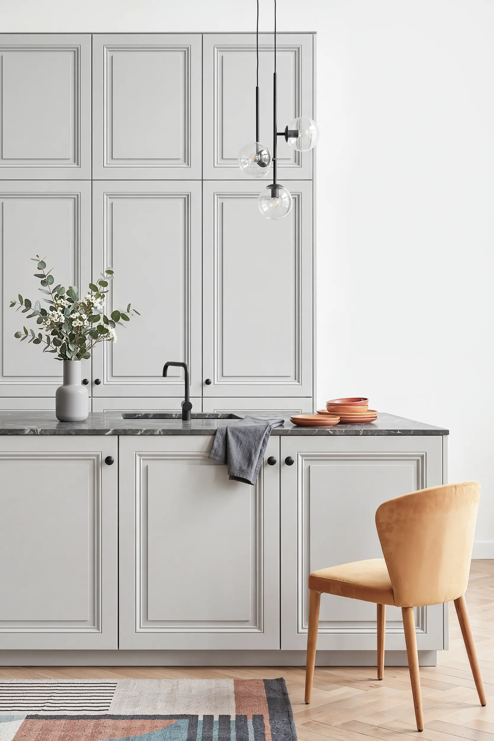 Кухня МЕГАН серая Кухня МЕГАН серая