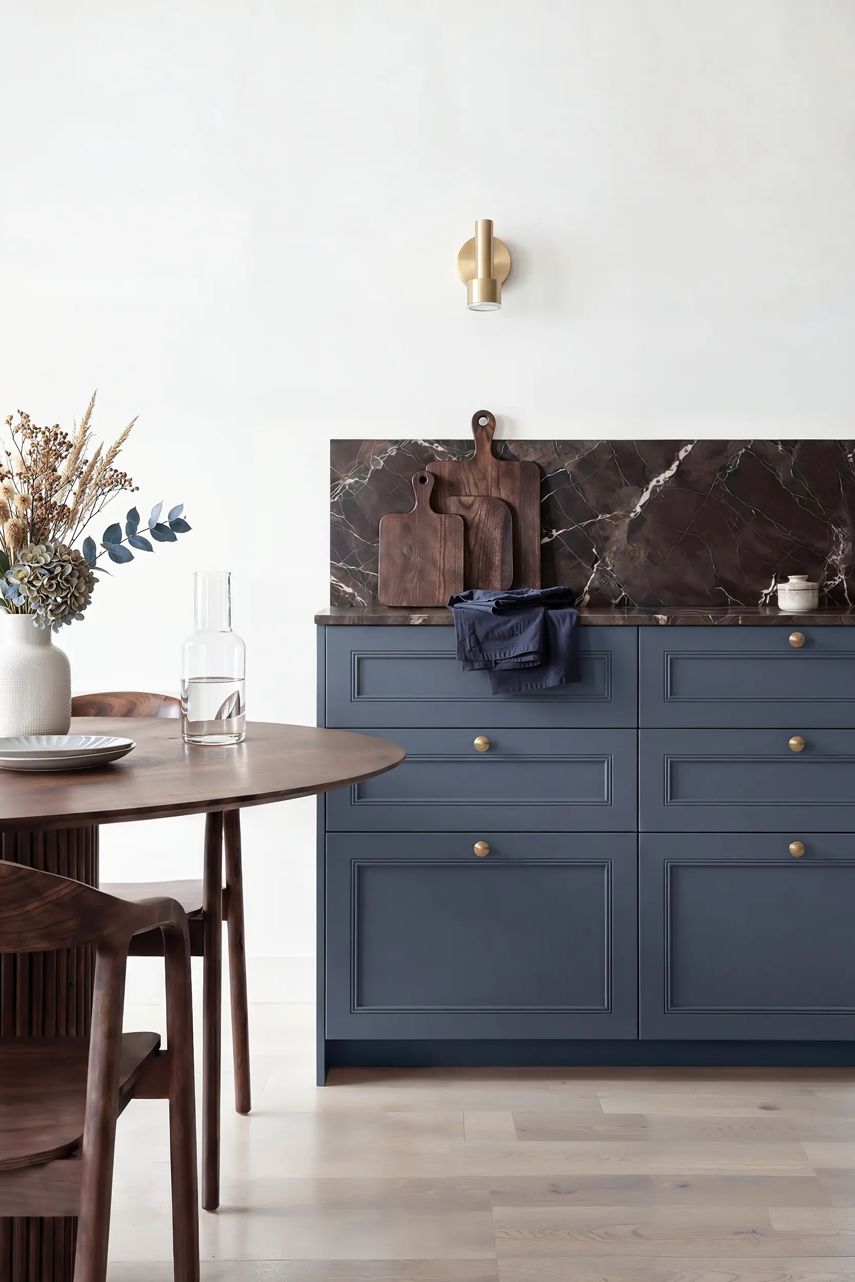 Кухня СОФИ синяя Кухня СОФИ синяя