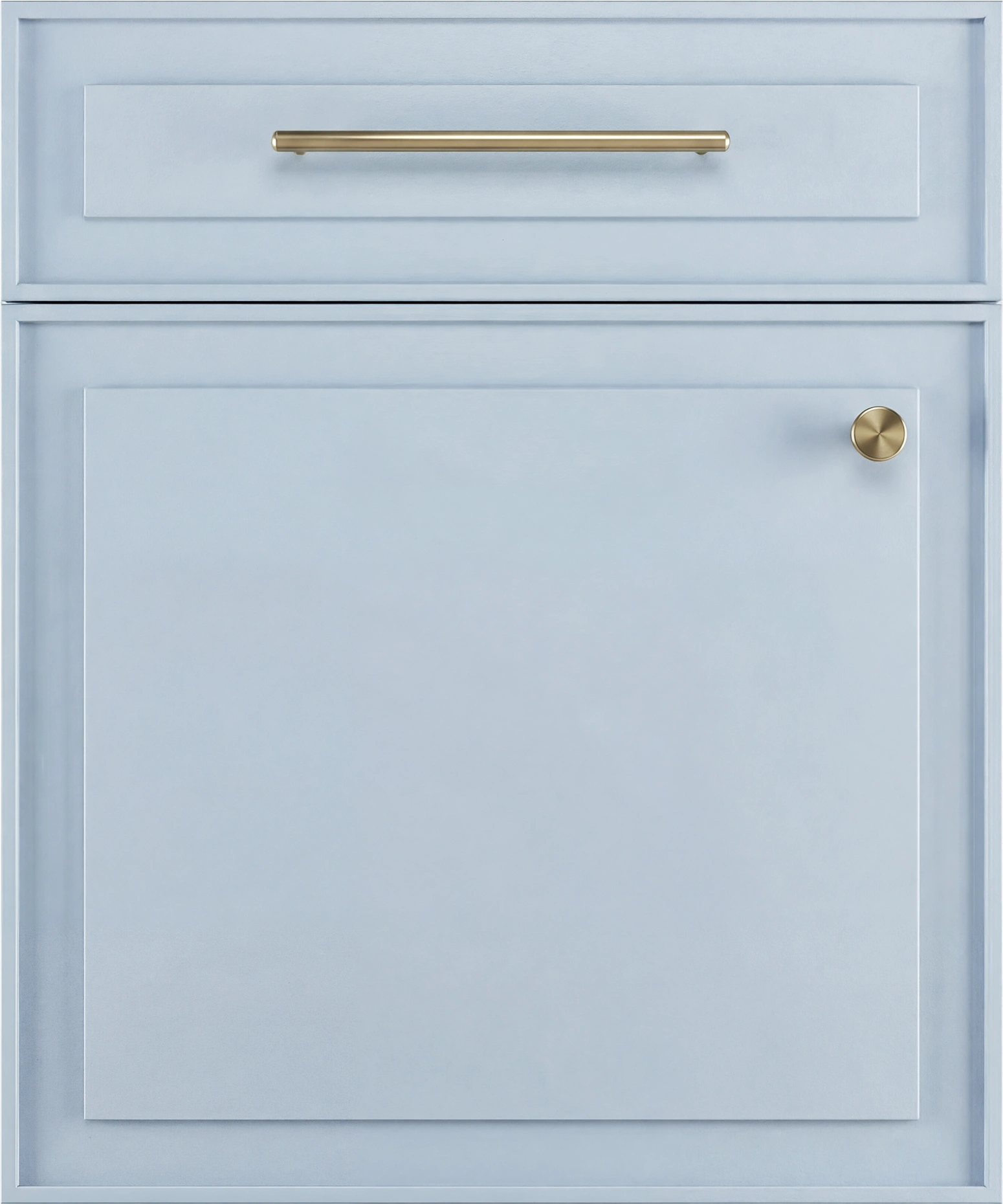 Фасад АЛЬМА голубой цвет