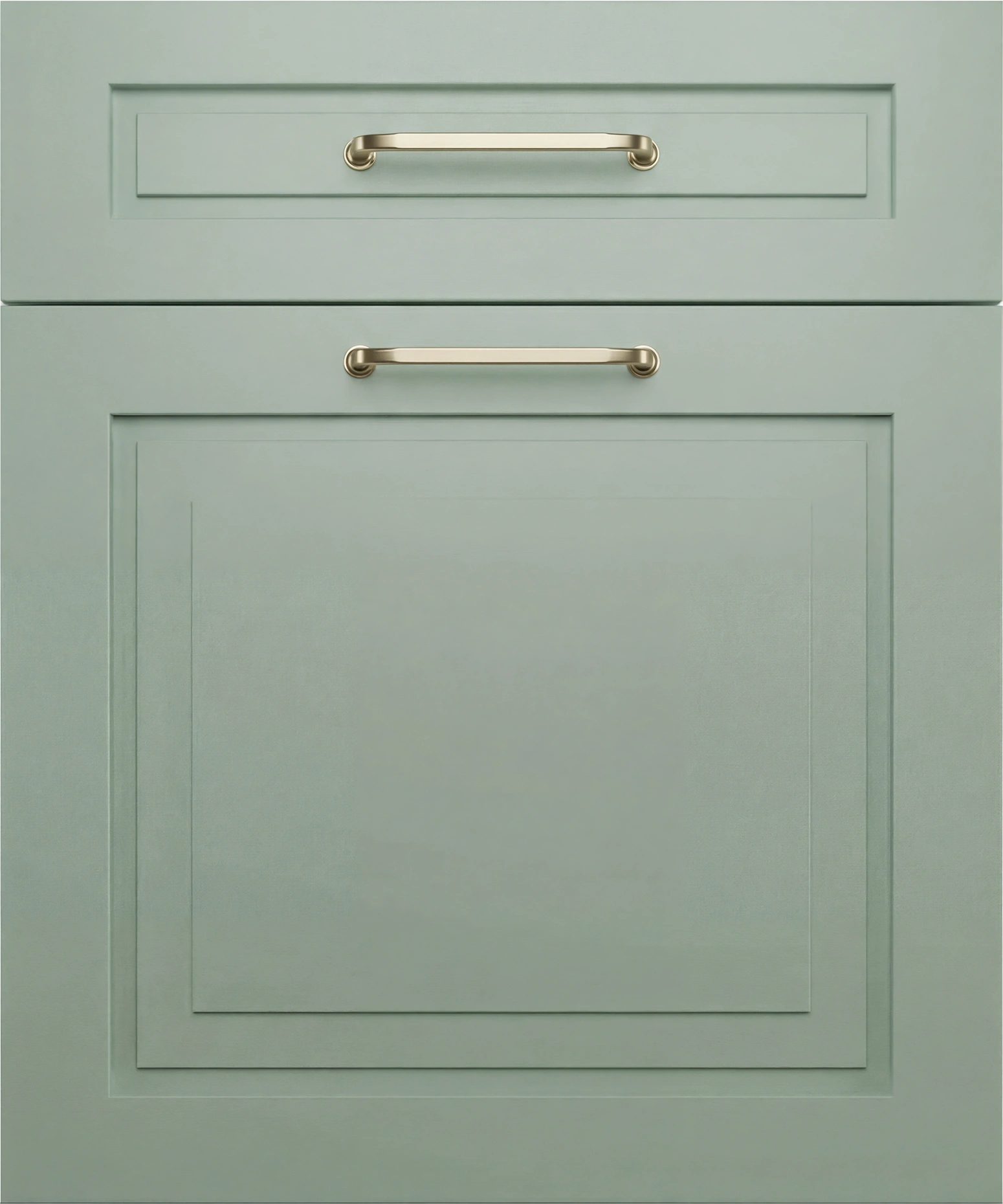 Фасад ЭММА зеленый цвет