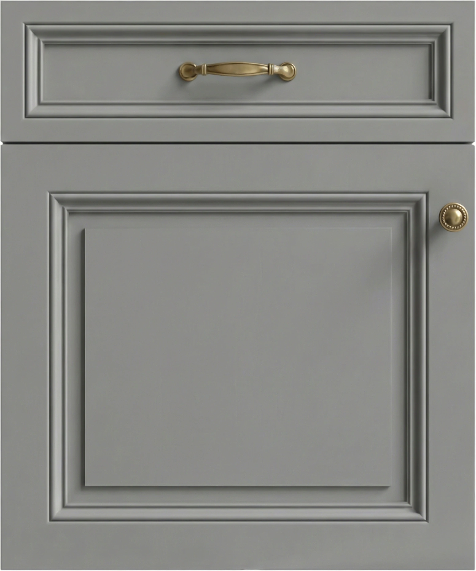 Фасад МЕГАН серого цвета