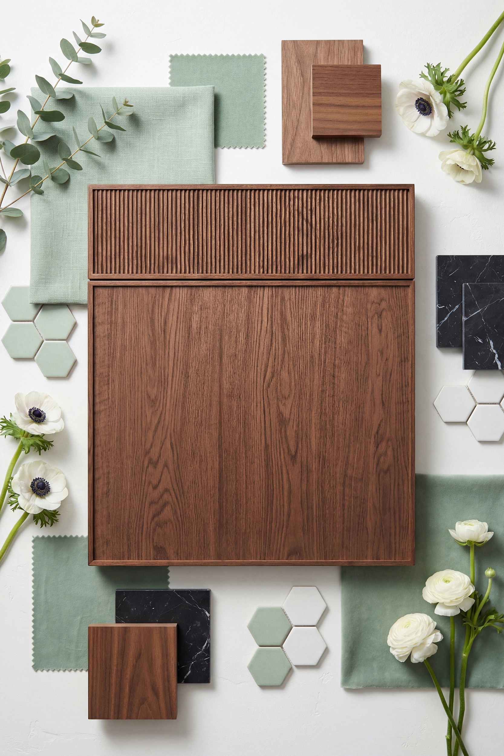 Фасад МИНИМАЛ ФЕРРАРИ 3 дуб морилка